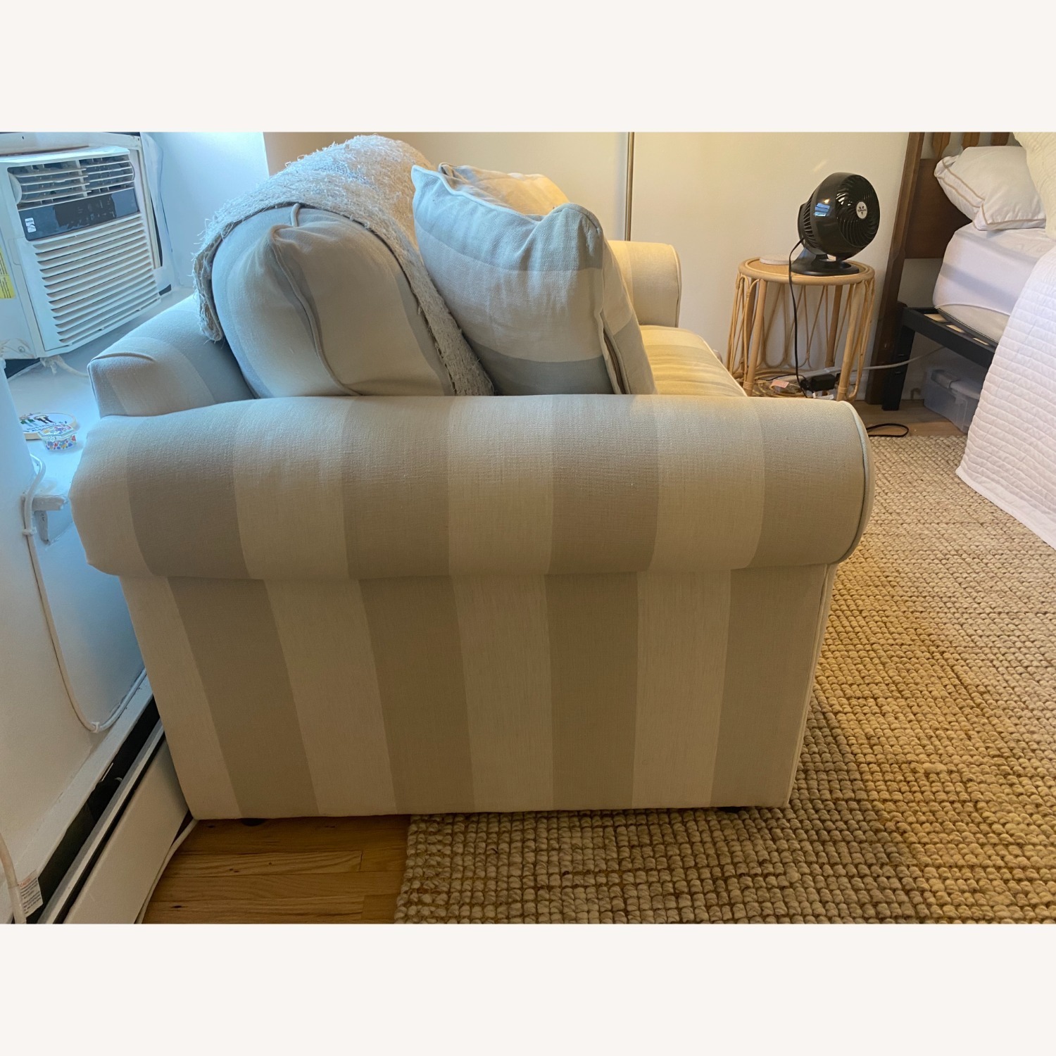 Ballard Designs Twin Sleeper Loveseat - image-1