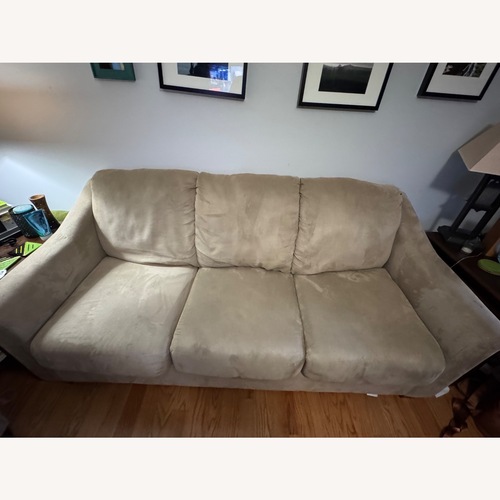 Used Ashley Furniture Beige 81” Sofa  for sale on AptDeco