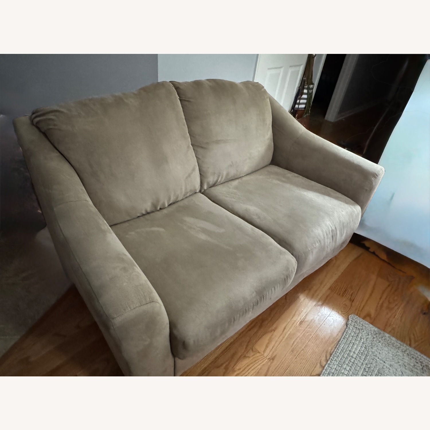 Ashley Furniture 56” Beige Loveseat - image-2