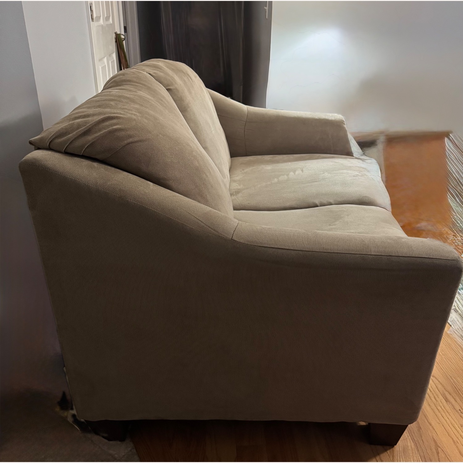 Ashley Furniture 56” Beige Loveseat - image-3