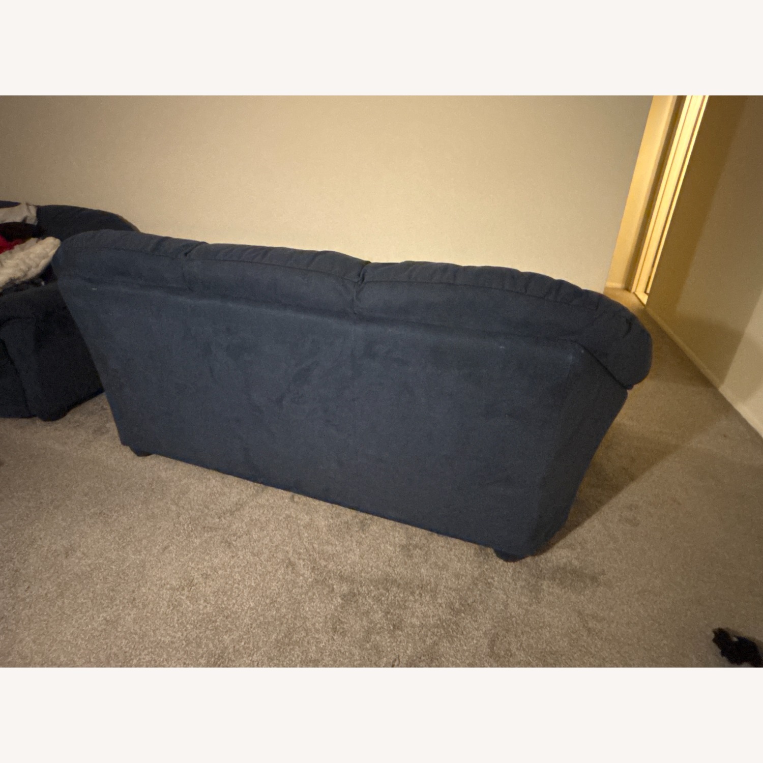Blue Natuzzi Couch - image-2