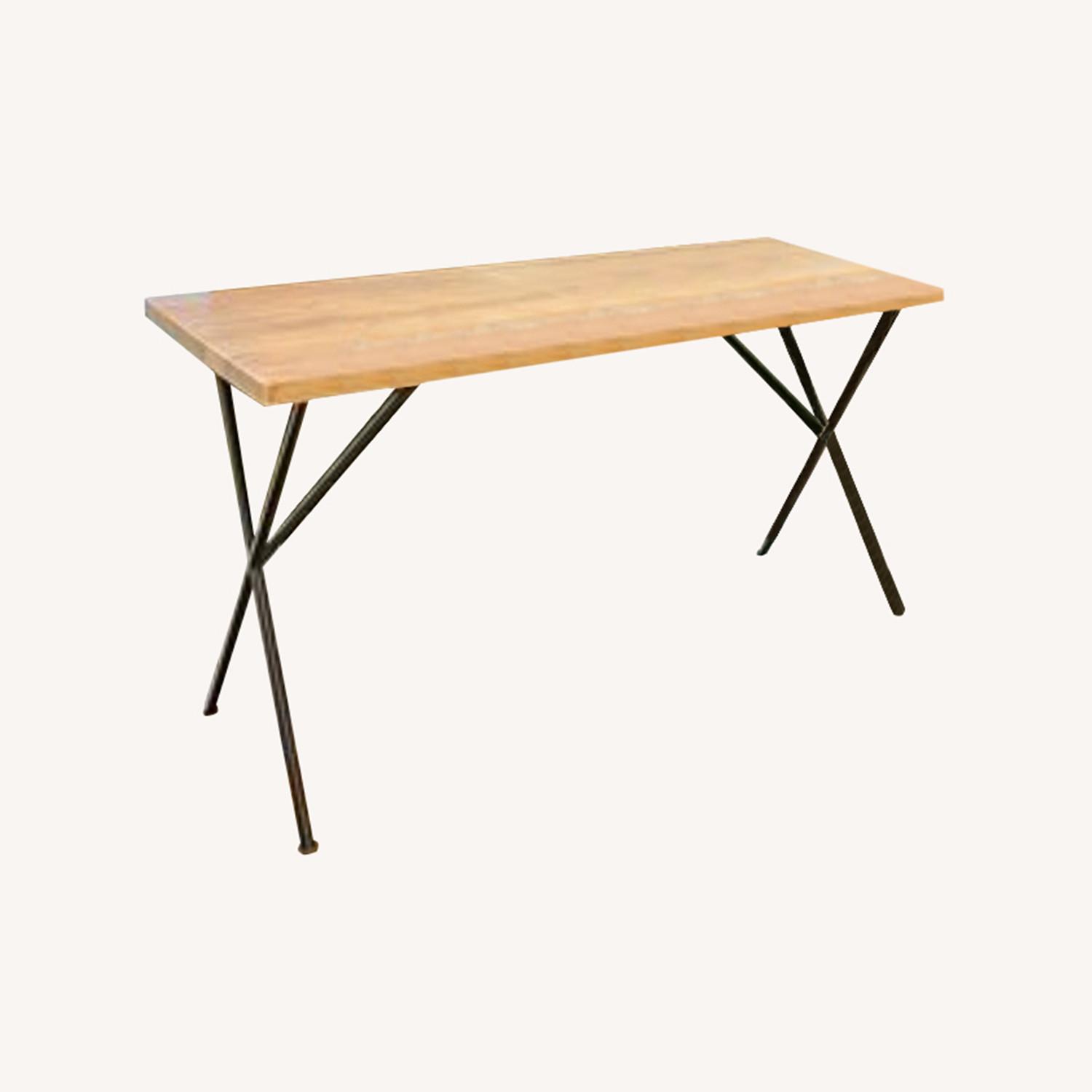 West Elm Wooden Table Desk - image-0