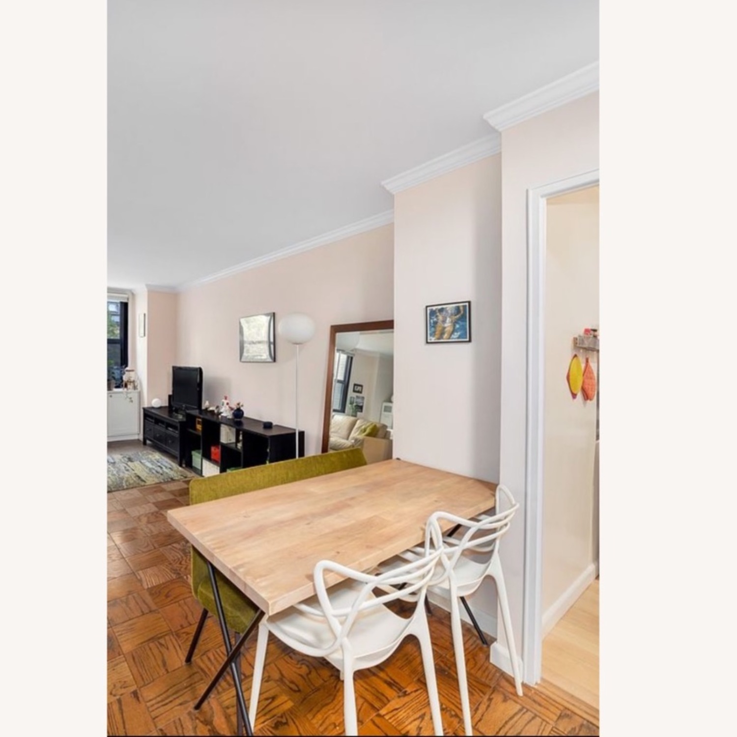 West Elm Wooden Table Desk - image-3