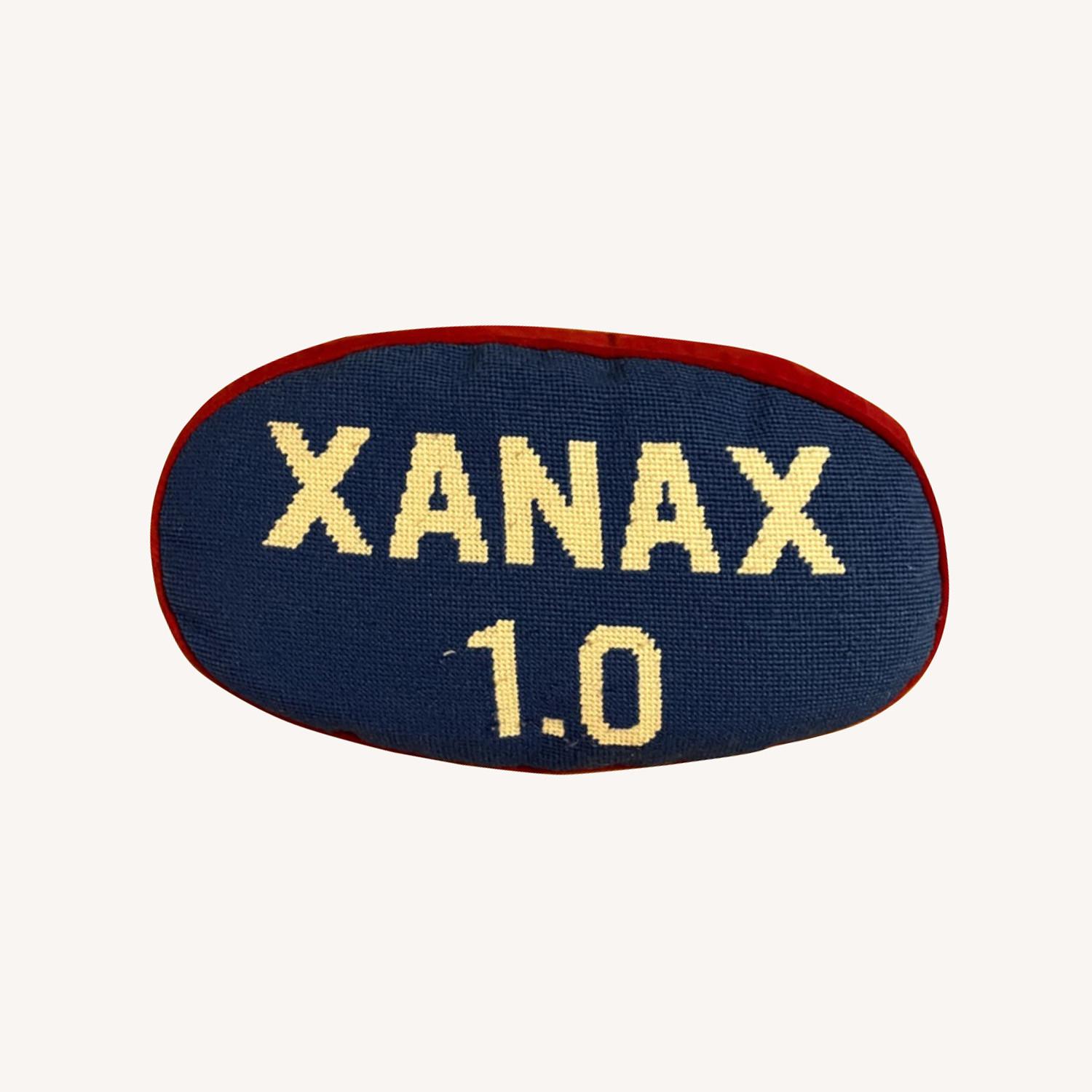 Jonathan Adler Prescription Xanax Pillow - image-0