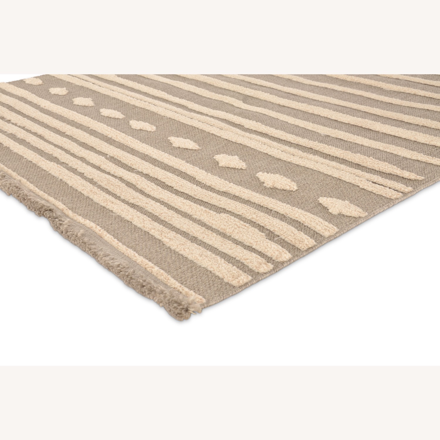 PP Rugs with High/low Structure, 5.3 ft.x 7.6 ft - image-4