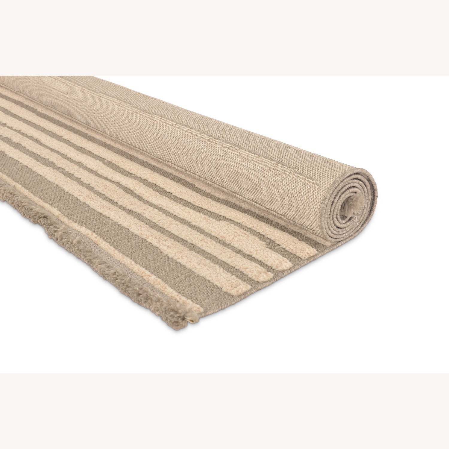 PP Rugs with High/low Structure, 5.3 ft.x 7.6 ft - image-1