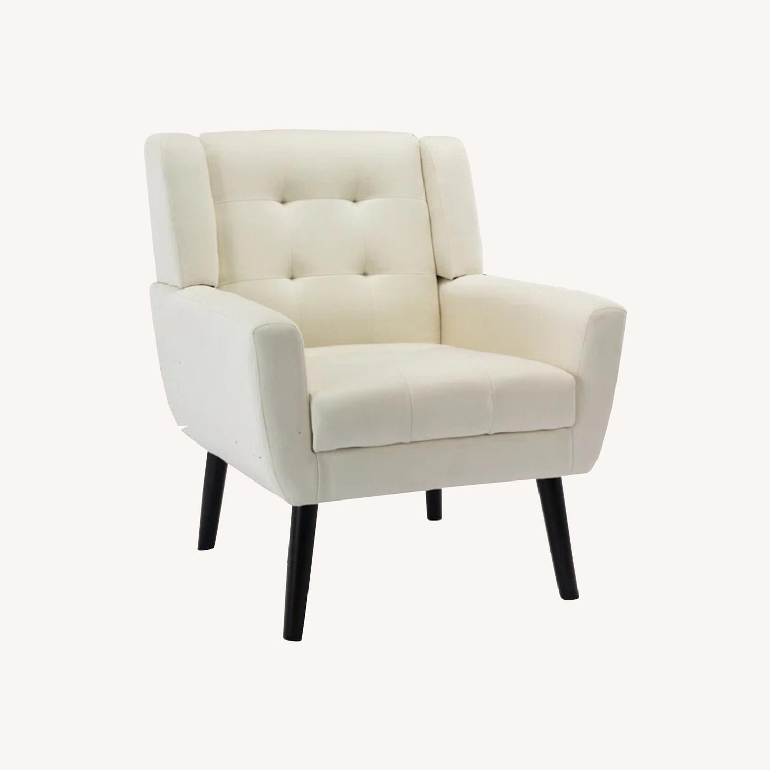 Upholstered Accent Armchair - image-0