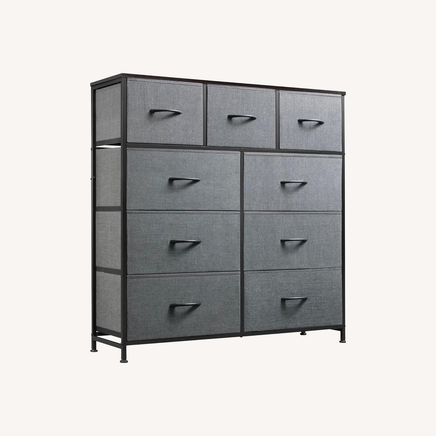 Amazon WLIVE 9 Drawer Fabric Dresser - image-0