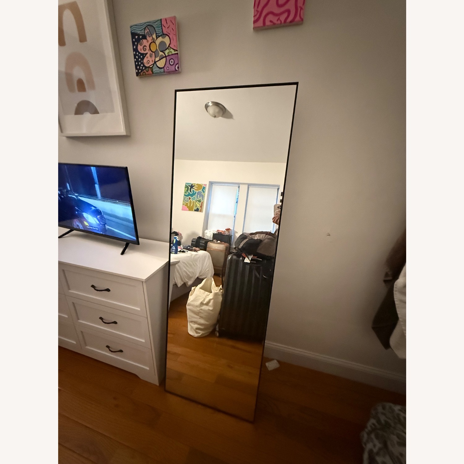 Amazon Large Black Floor Mirror - image-2
