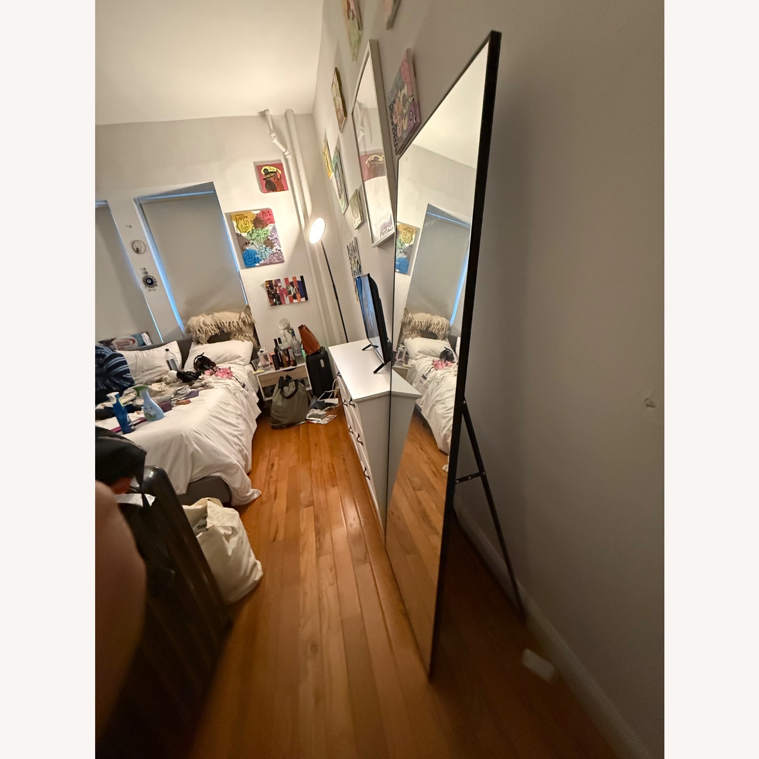 Amazon Large Black Floor Mirror - image-3