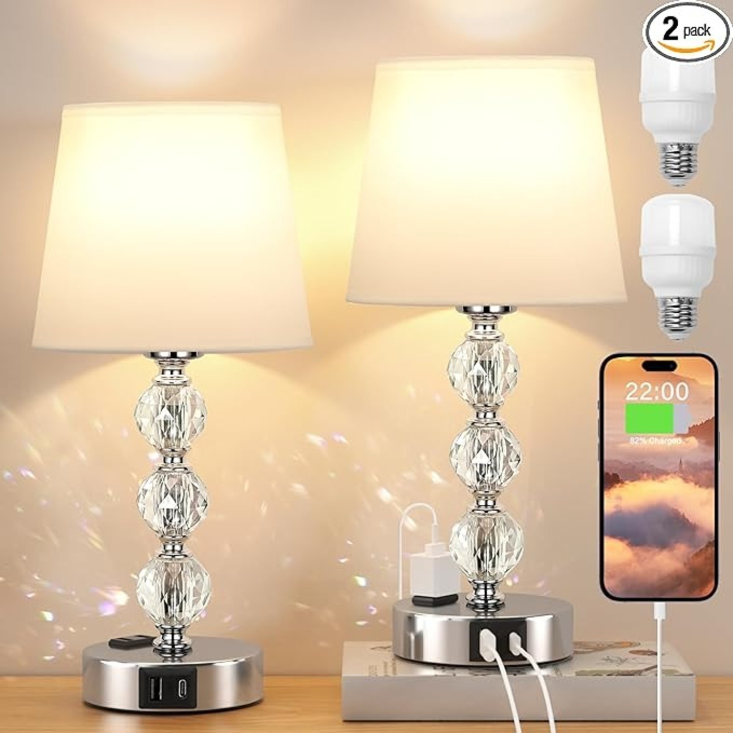 Night Table Lamps - image-1