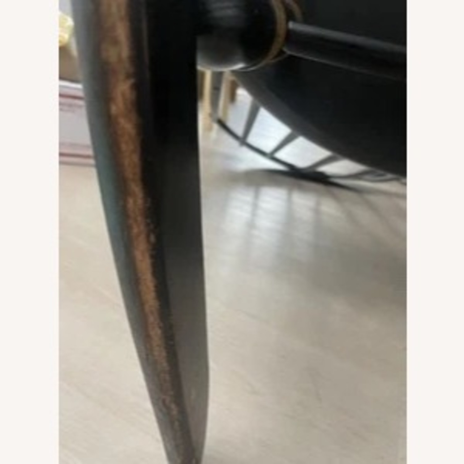 Nichols & Stone Black Lacquered Rocking Chair - image-3