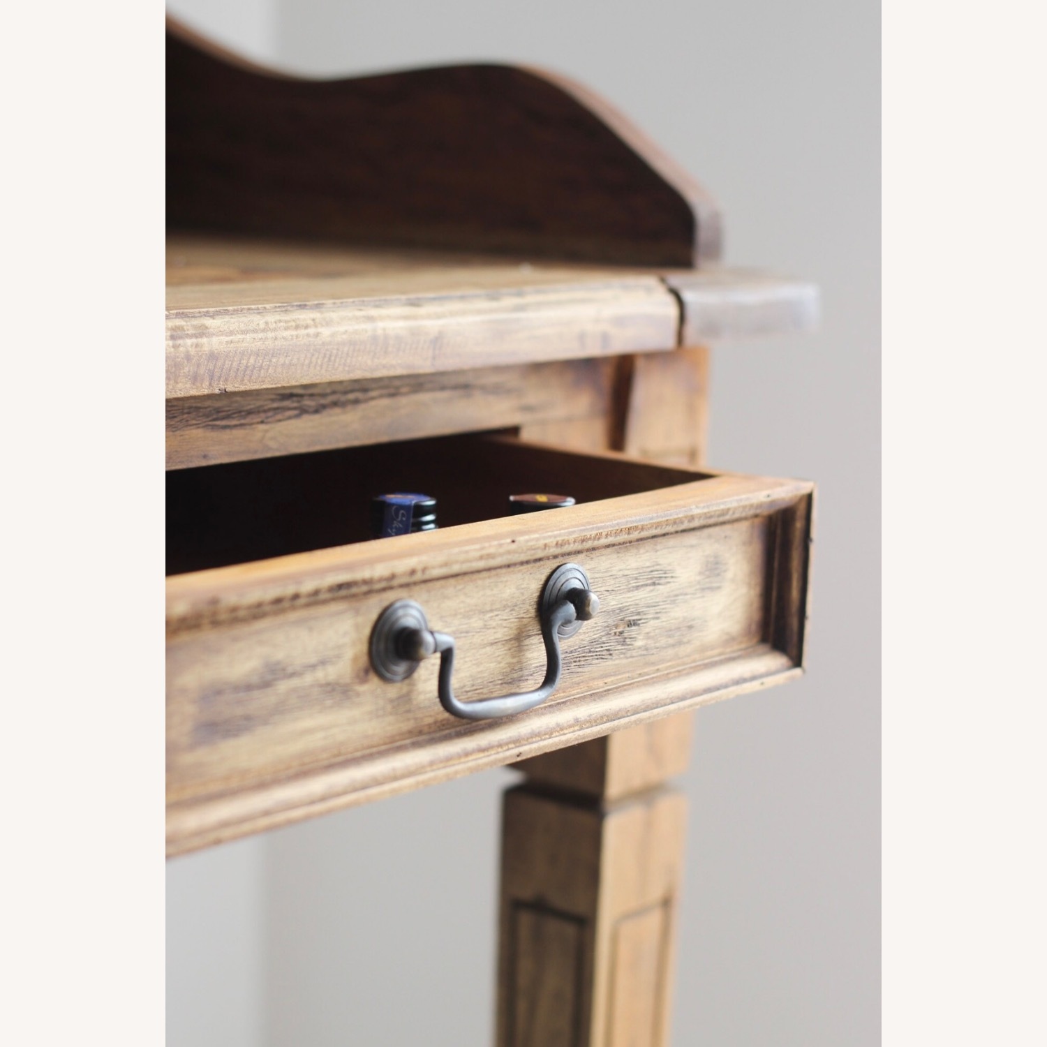 Vintage 6 Drawer Desk - image-5