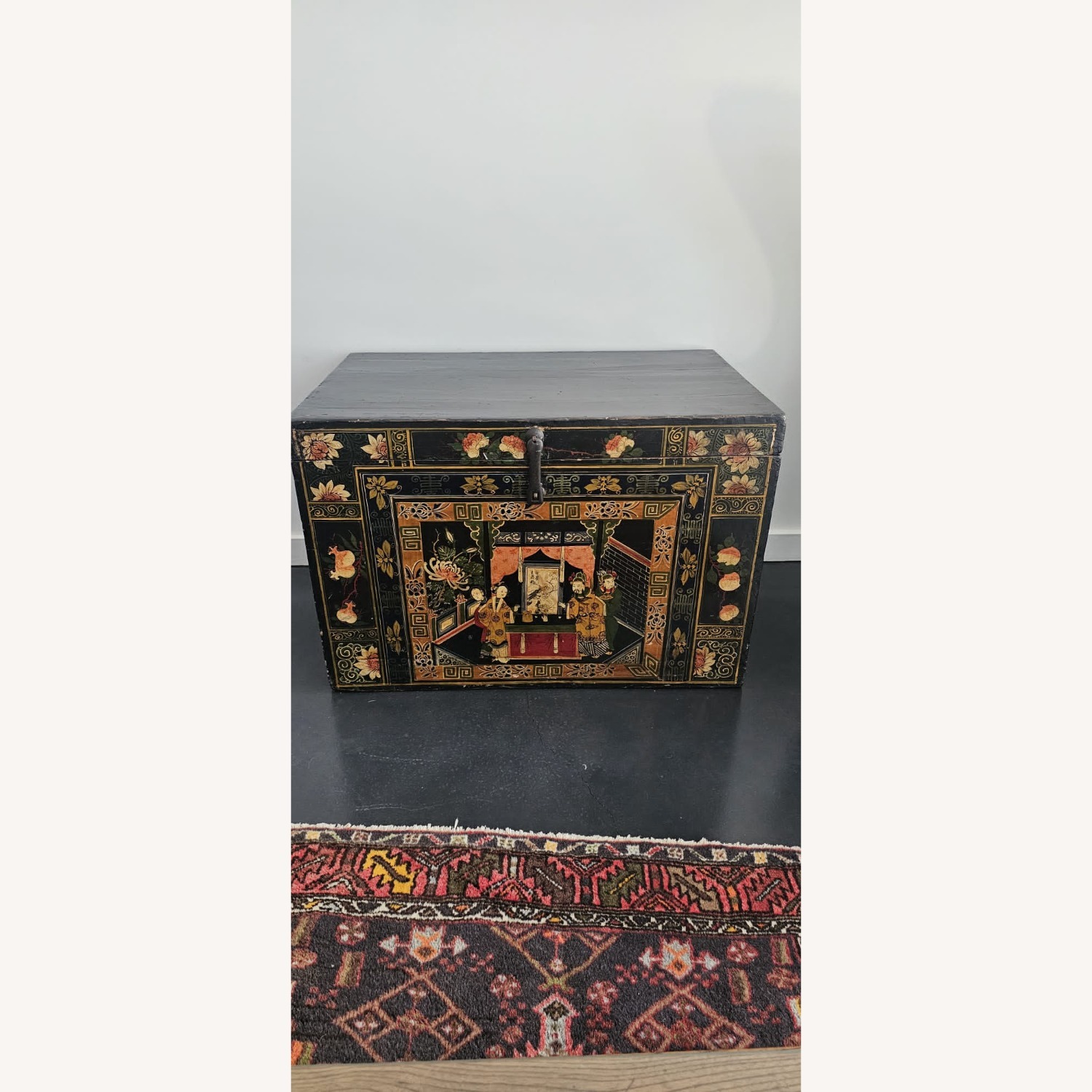 Antique Asian Trunk - image-1