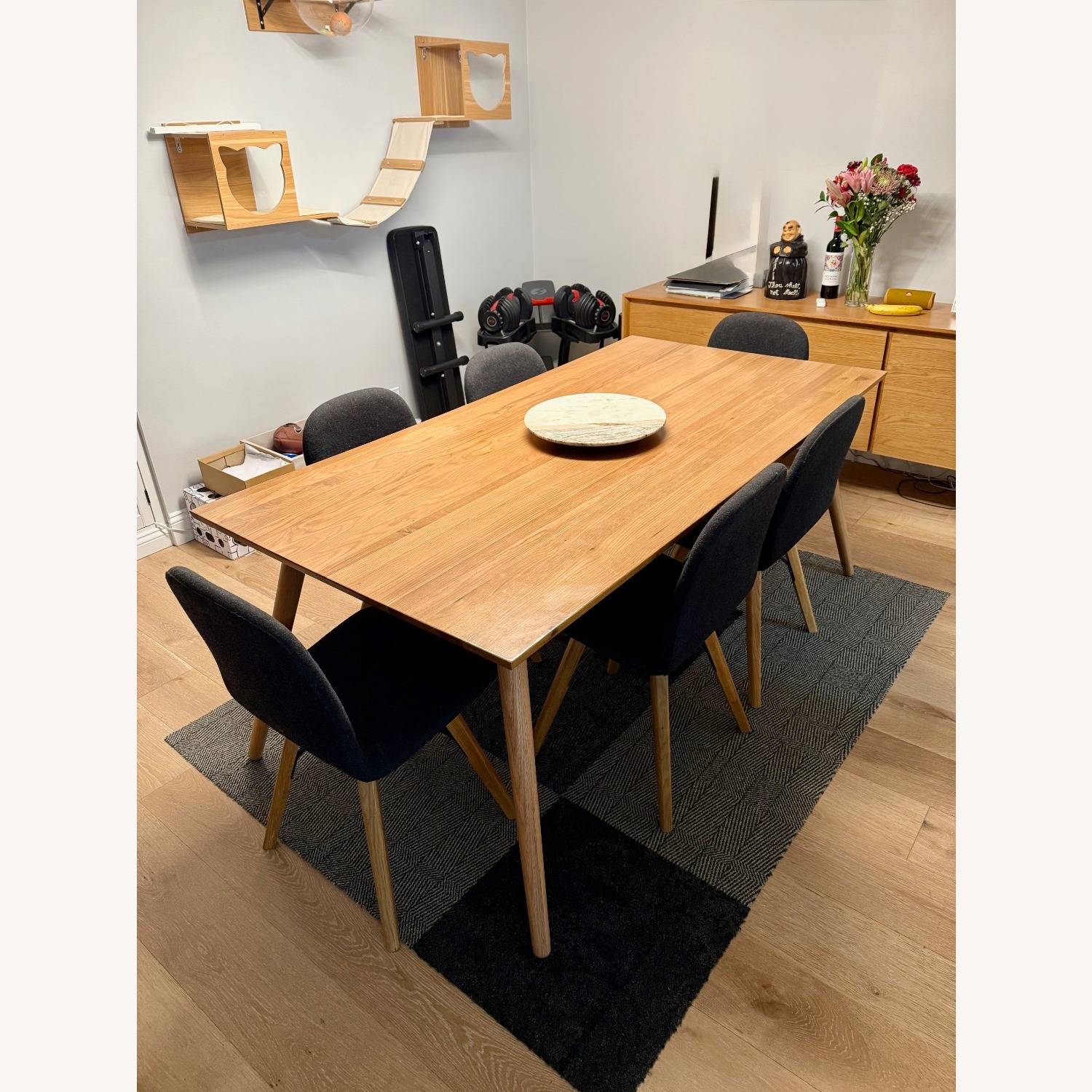 Article Seno Extendable Dining Table in Oak - AptDeco