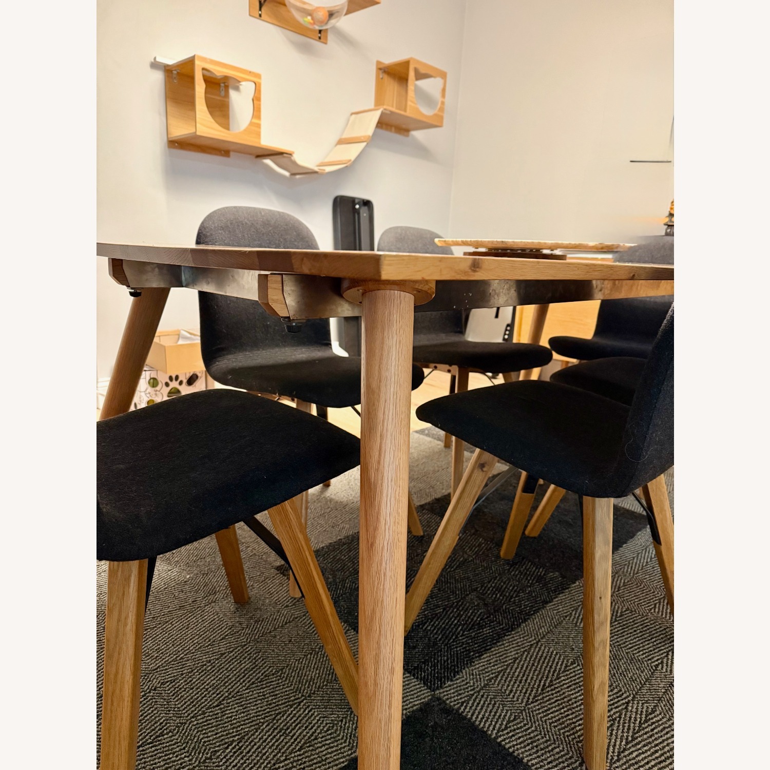 Article Seno Extendable Dining Table in Oak - AptDeco