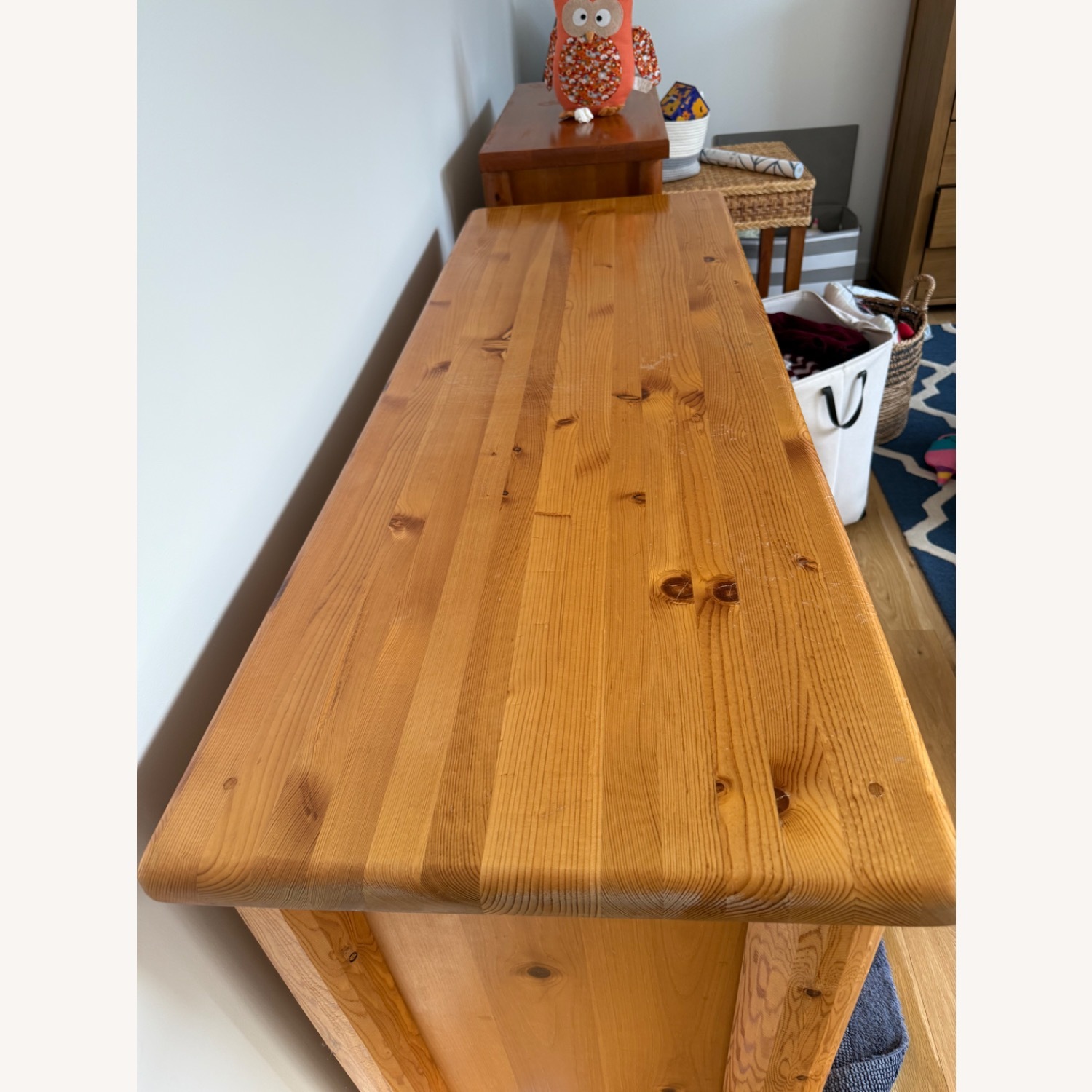 White Cedar Rustic 8 Drawer Log Dresser  - image-4