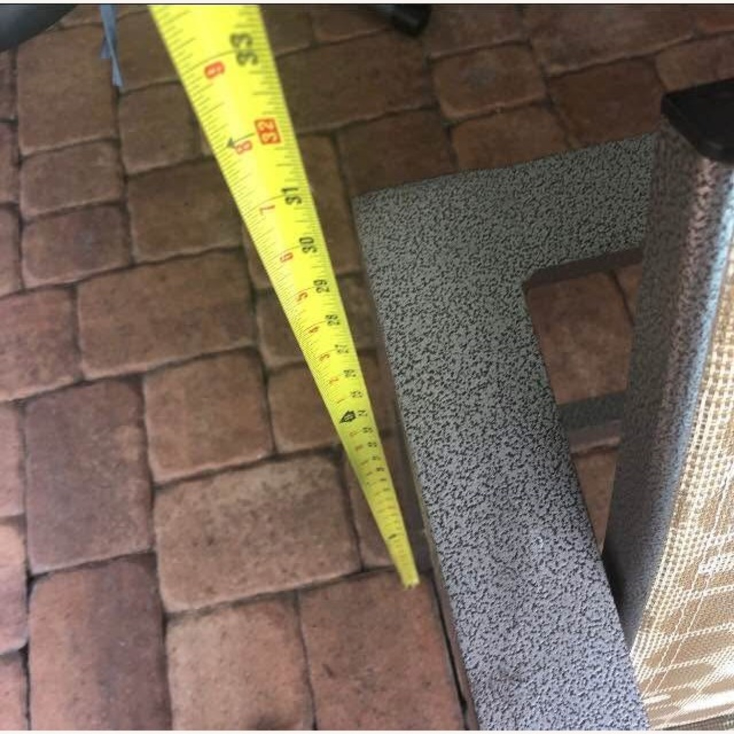 Modern Pair Patio Aluminum Sling Chairs - image-3