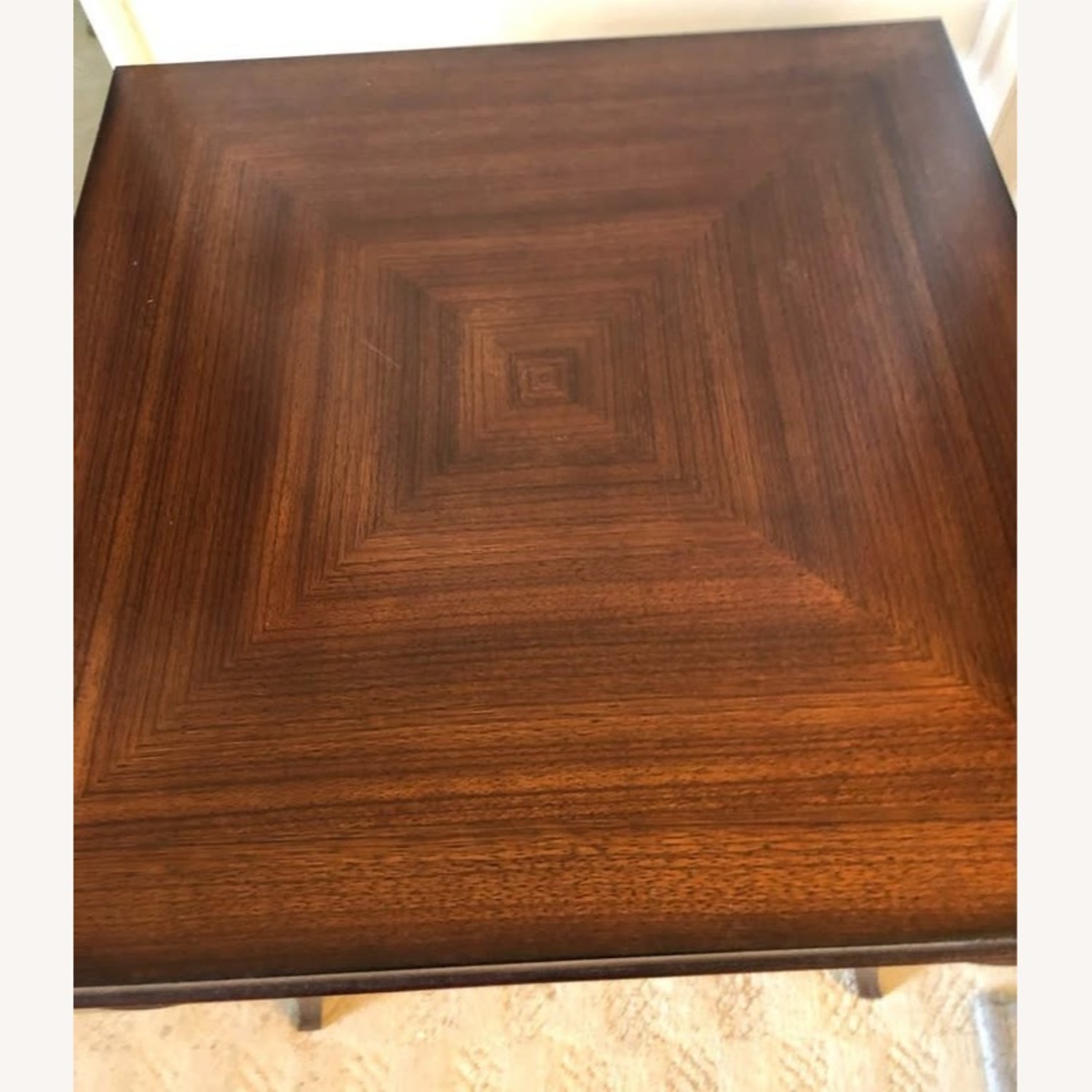 Ethan Allen Gracie End Table Dark Sable - image-1