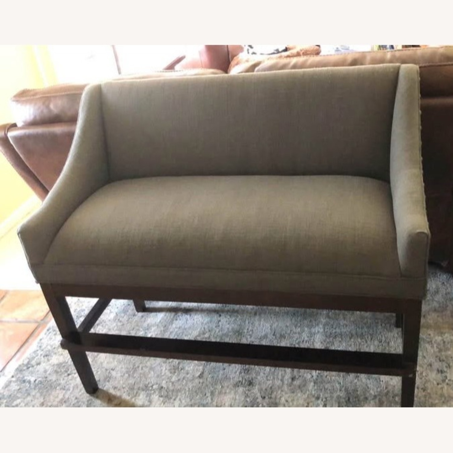 Upholstered High Bench Seat - image-2