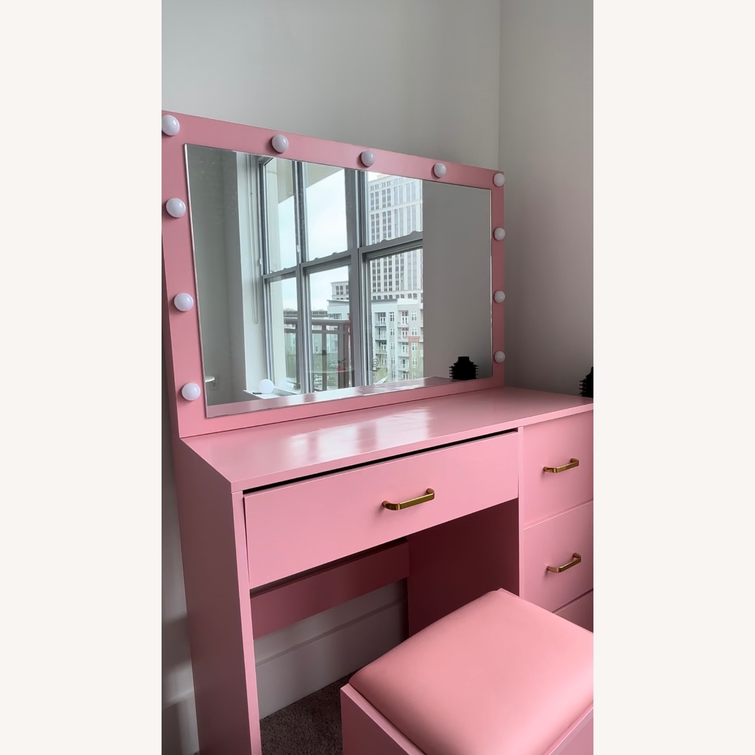 YITAHOME Pink Vanity Mirror  - image-1