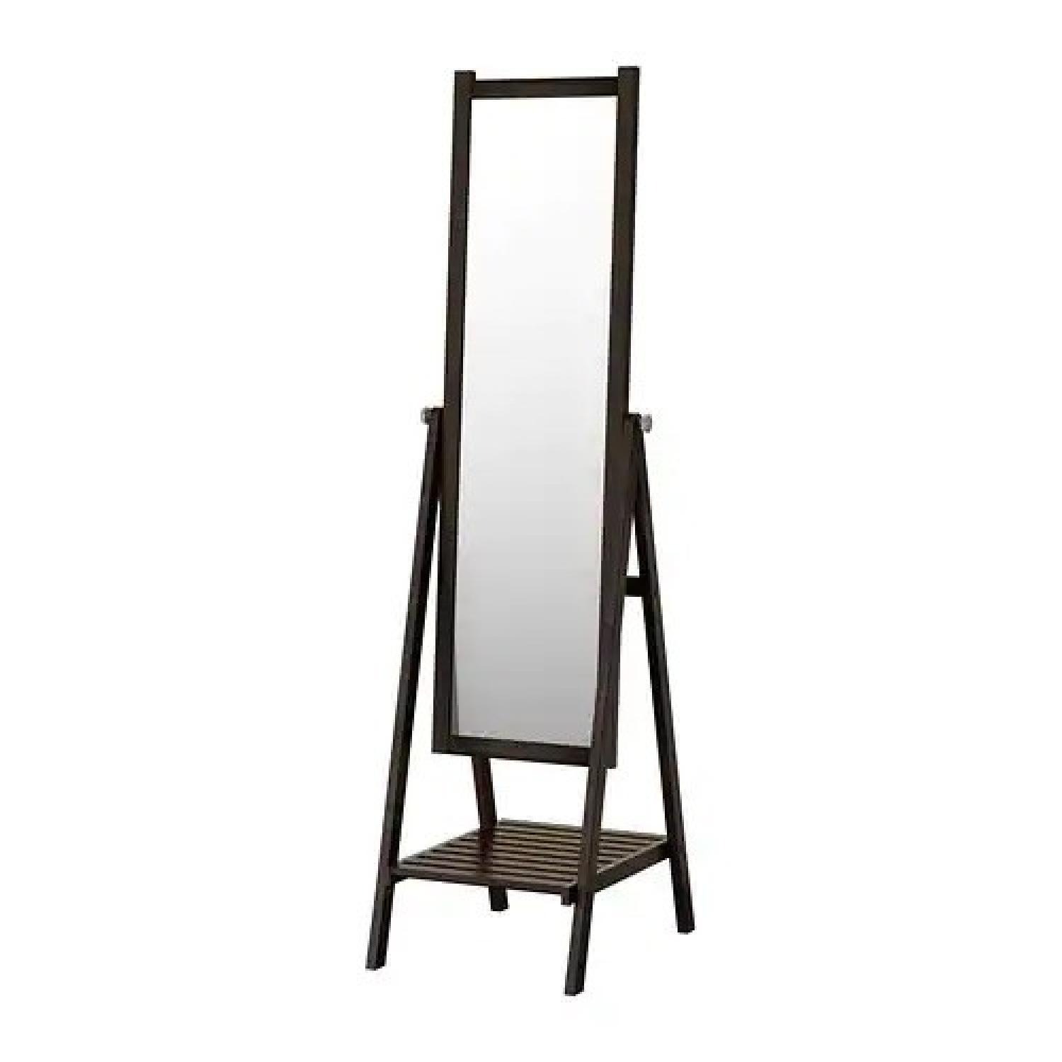 IKEA Floor Mirror With Shelf - image-4