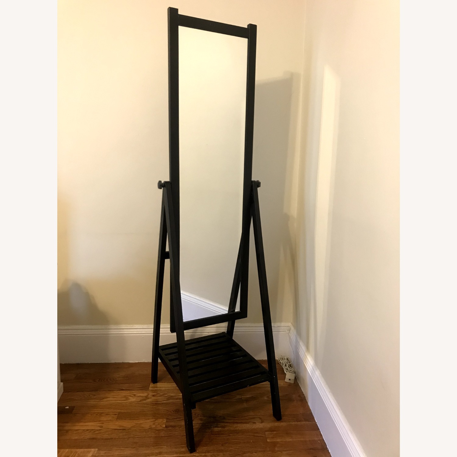 IKEA Floor Mirror With Shelf - image-2