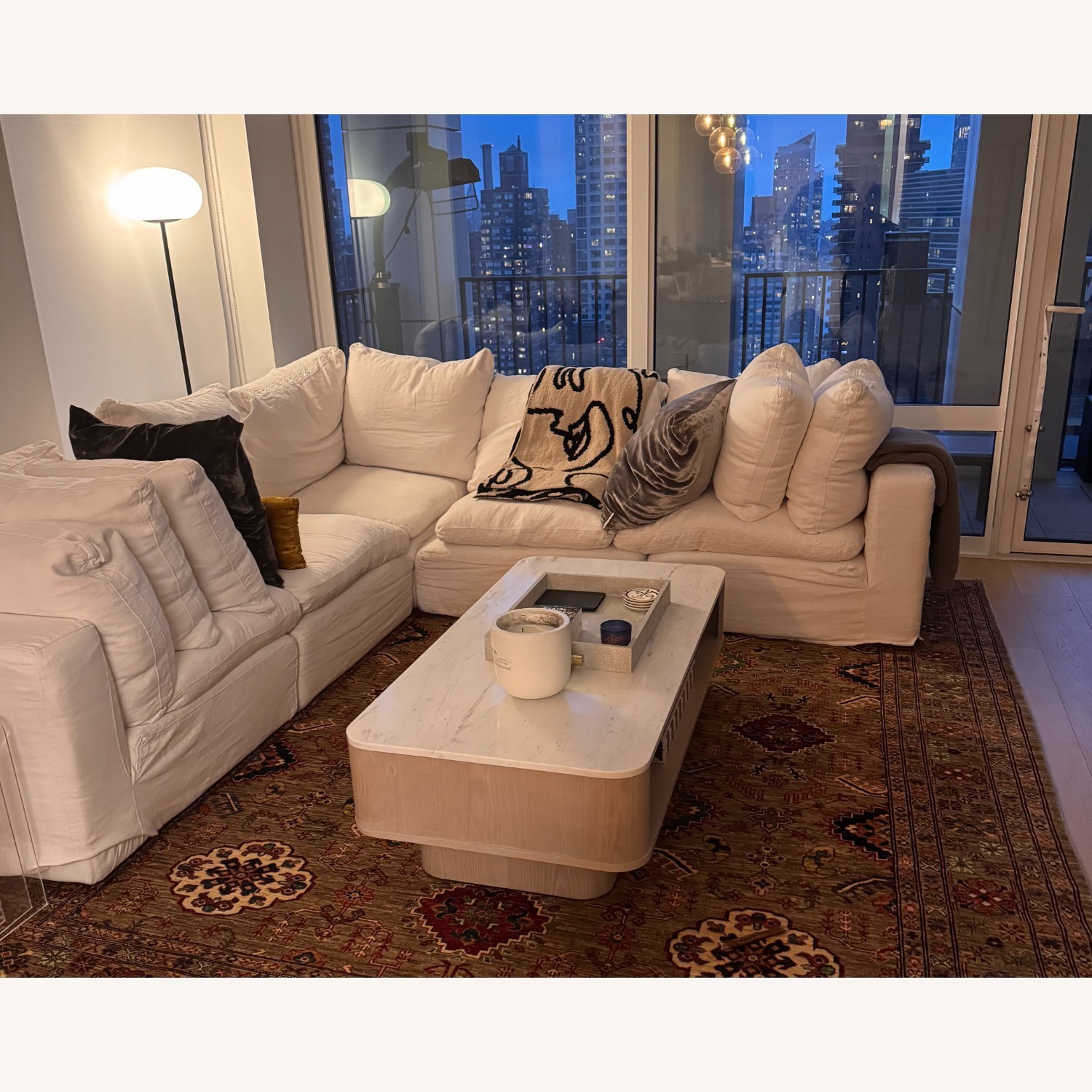 Restoration Hardware Cloud Petite Sectional - image-2