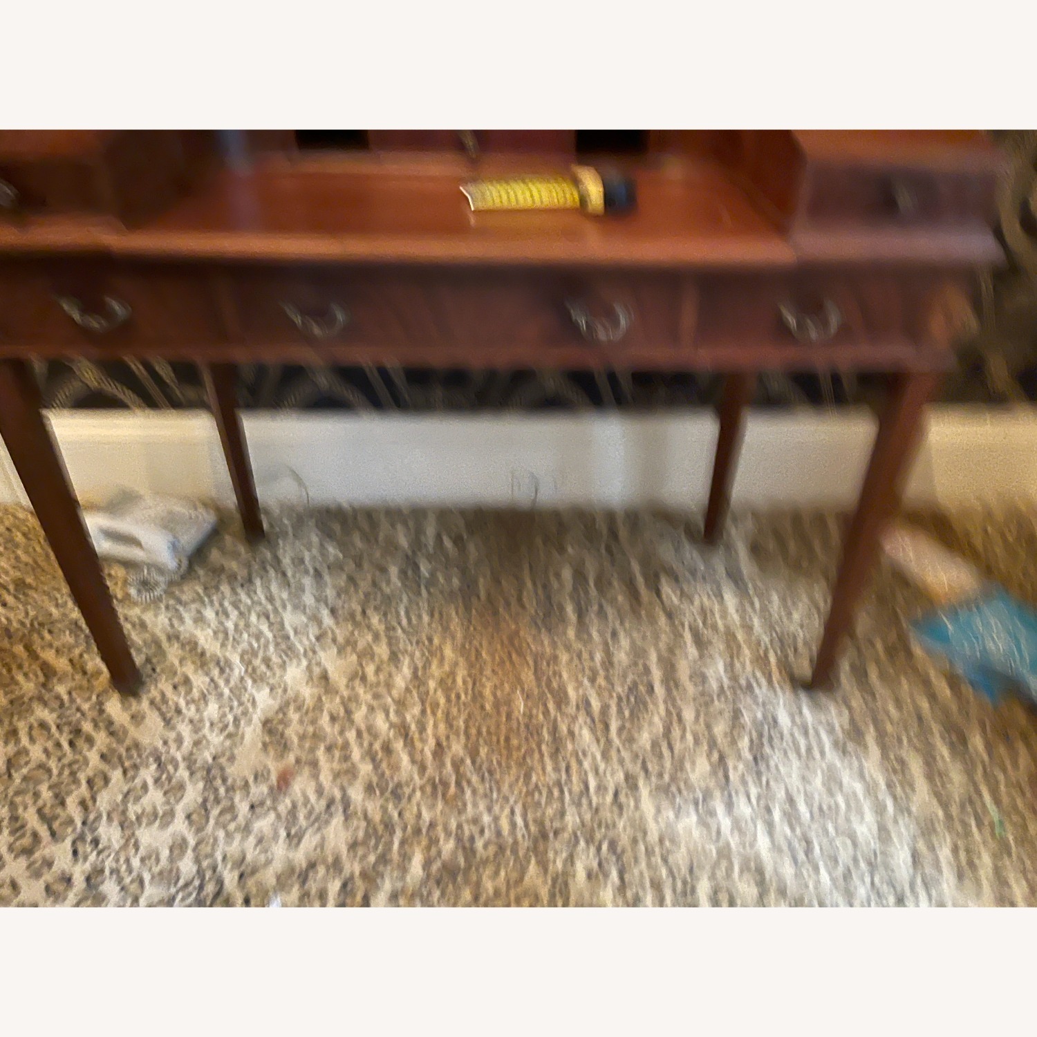 Vintage Victorian Secretary Desk - image-15