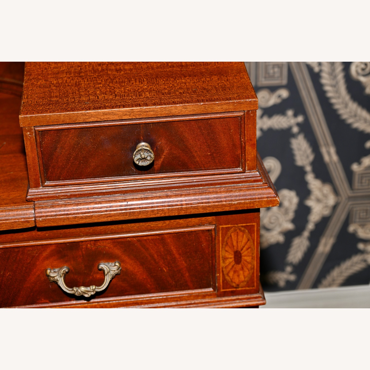 Vintage Victorian Secretary Desk - image-7