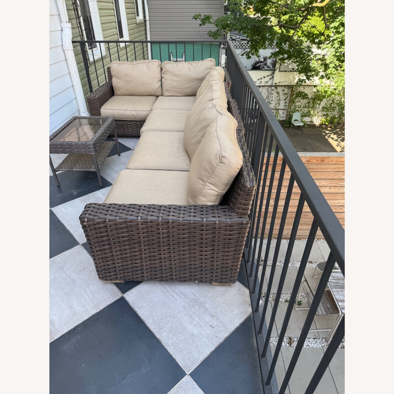 Restoration Hardware Antigua Corner Sectional - image-1