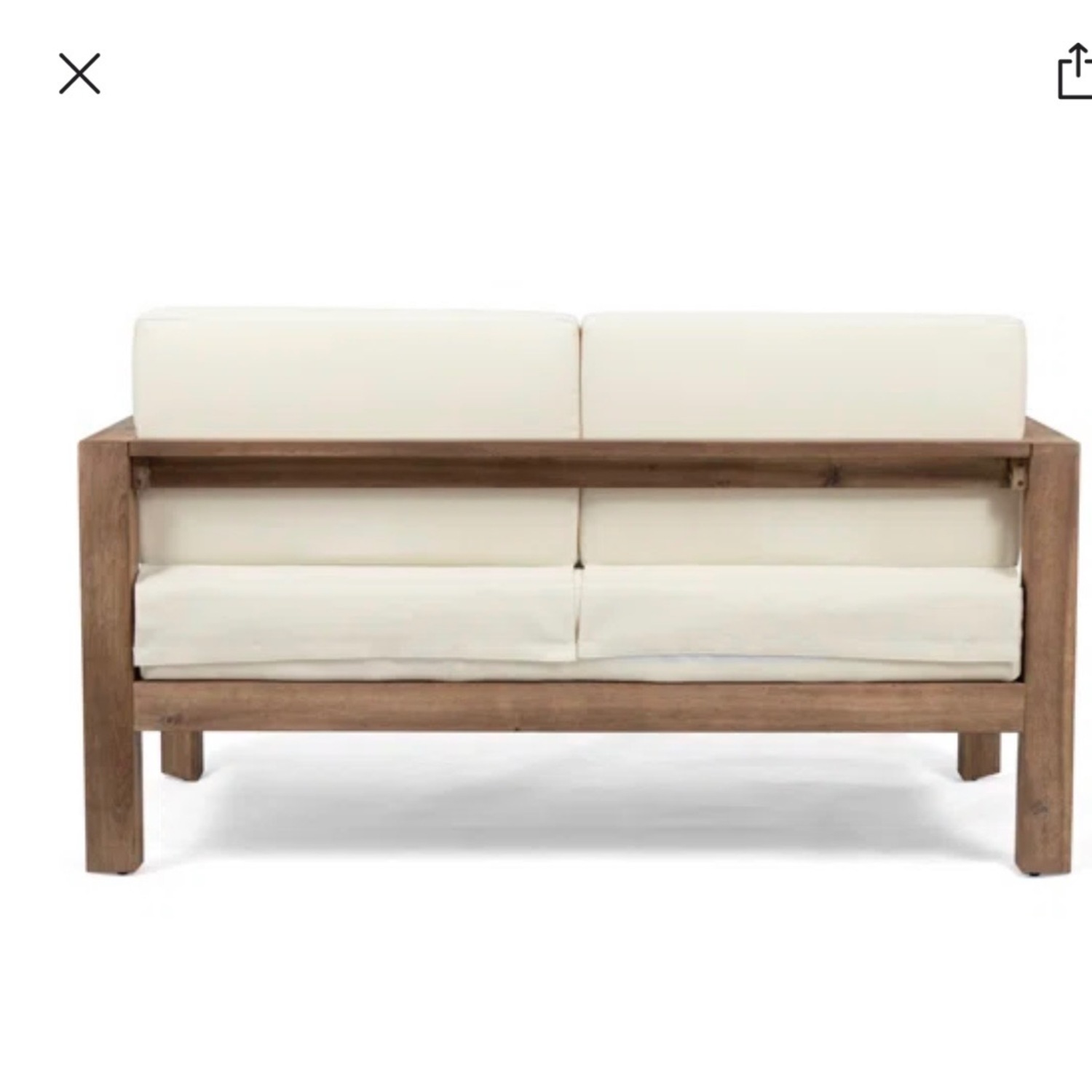 Joss & Main Outdoor Loveseat - image-2