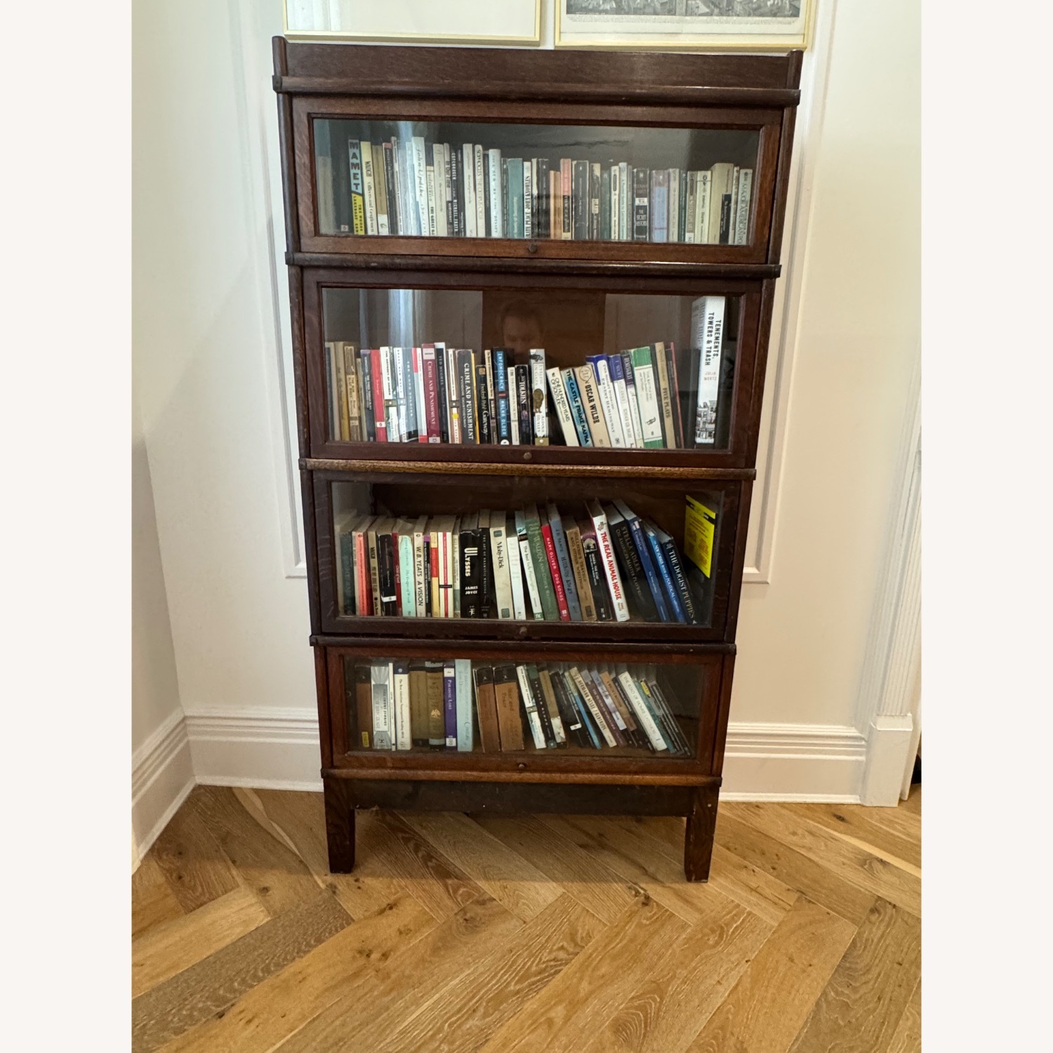 Antique Globe-Wernicke Barrister Bookcase - image-6