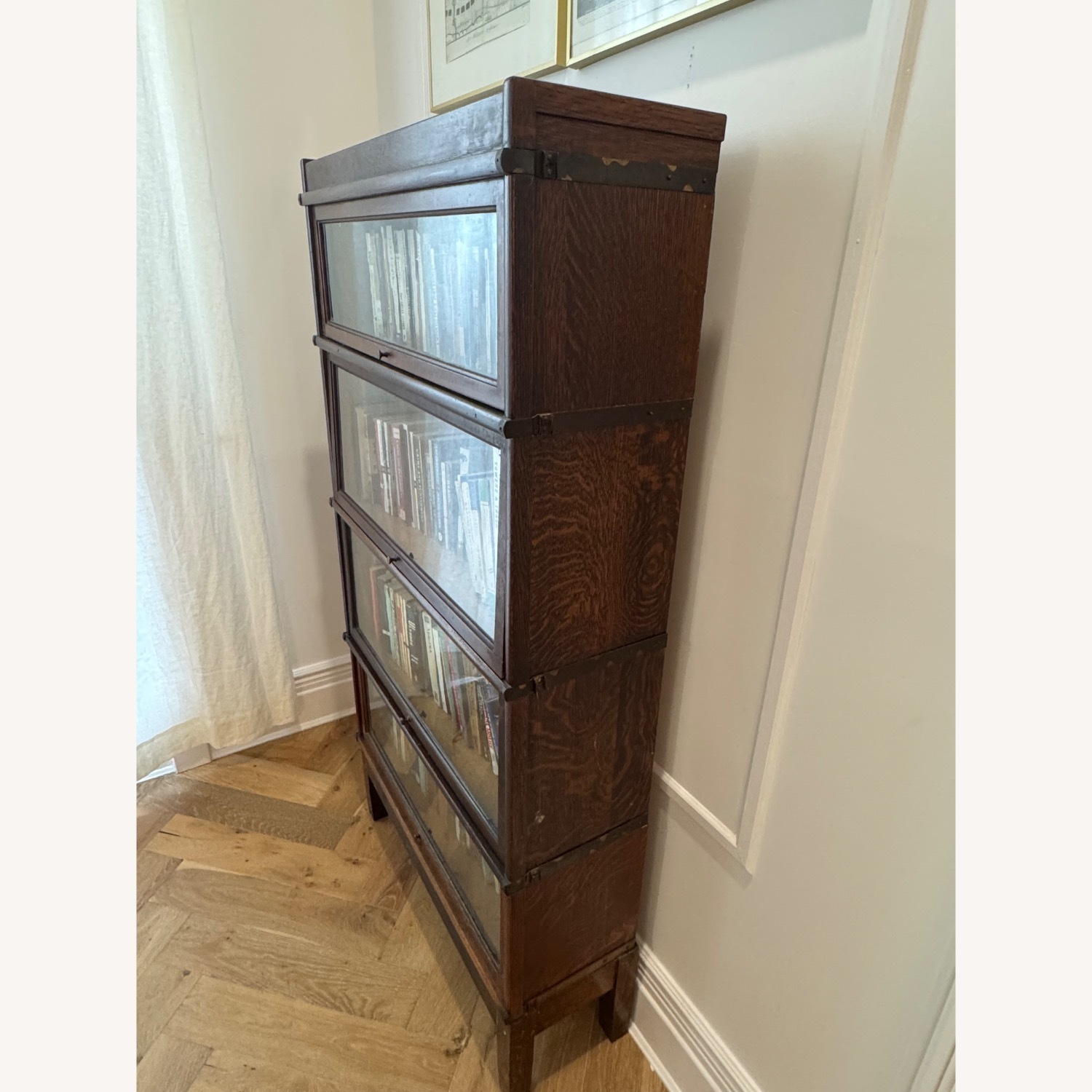 Antique Globe-Wernicke Barrister Bookcase - image-3