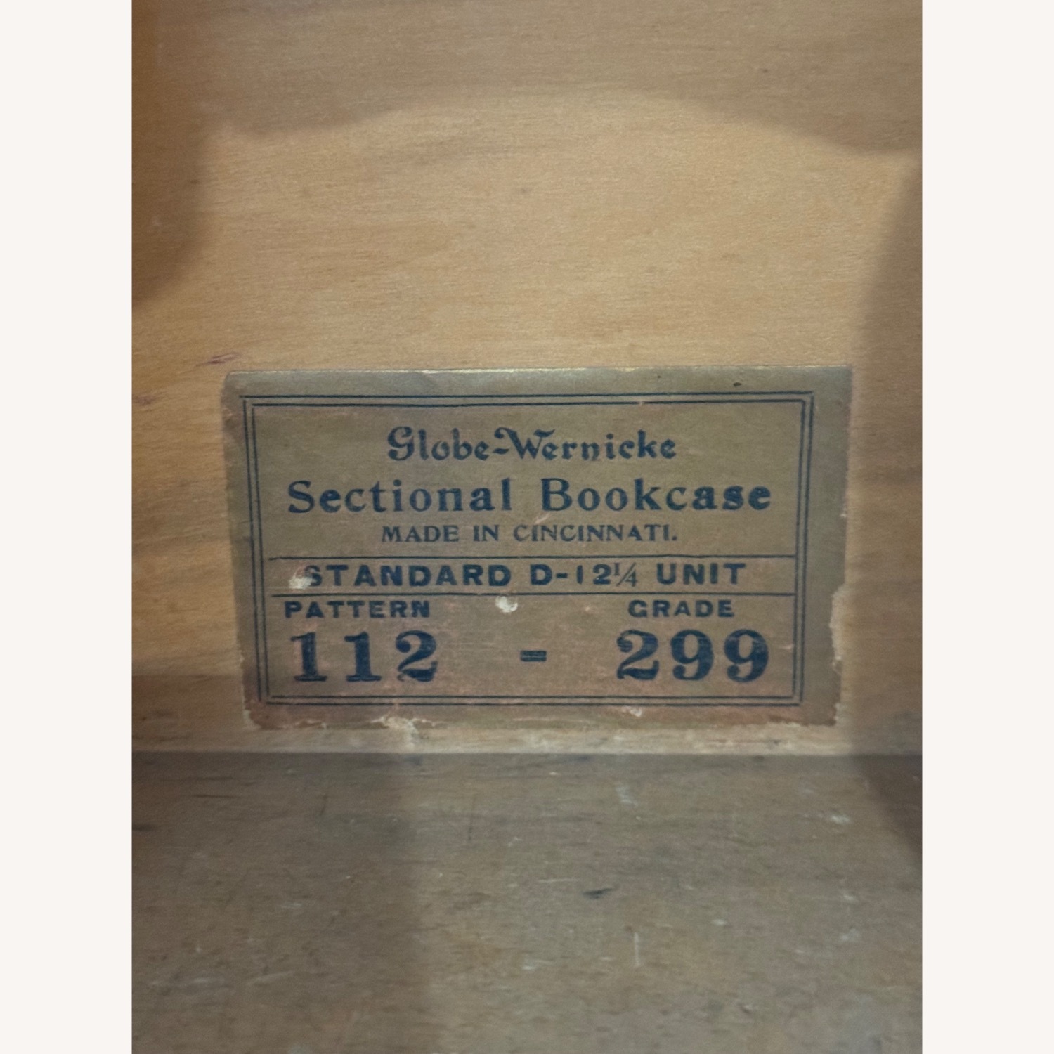Antique Globe-Wernicke Barrister Bookcase - image-5