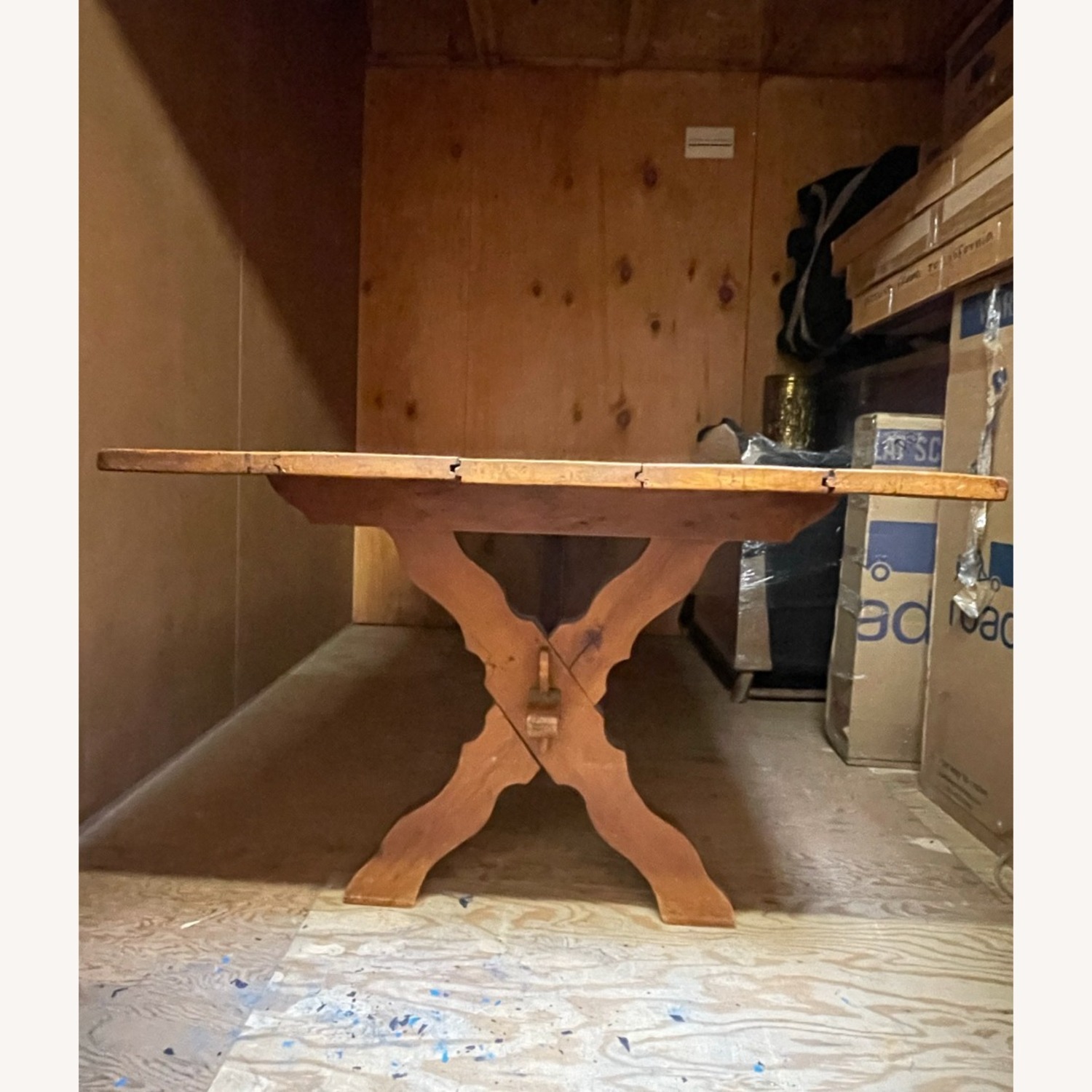 19th Century European Antique Country Dining Table - image-1