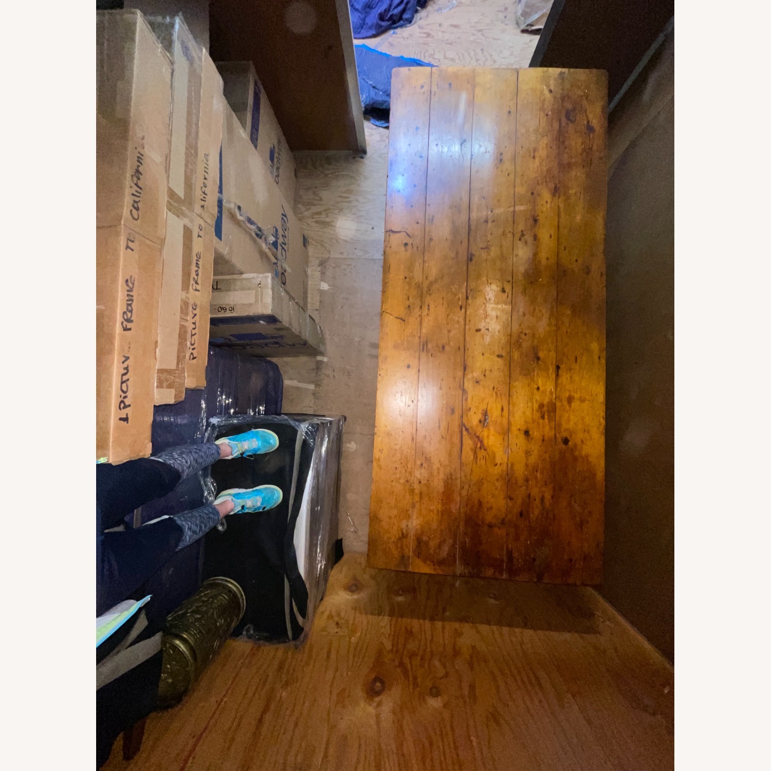 19th Century European Antique Country Dining Table - image-5