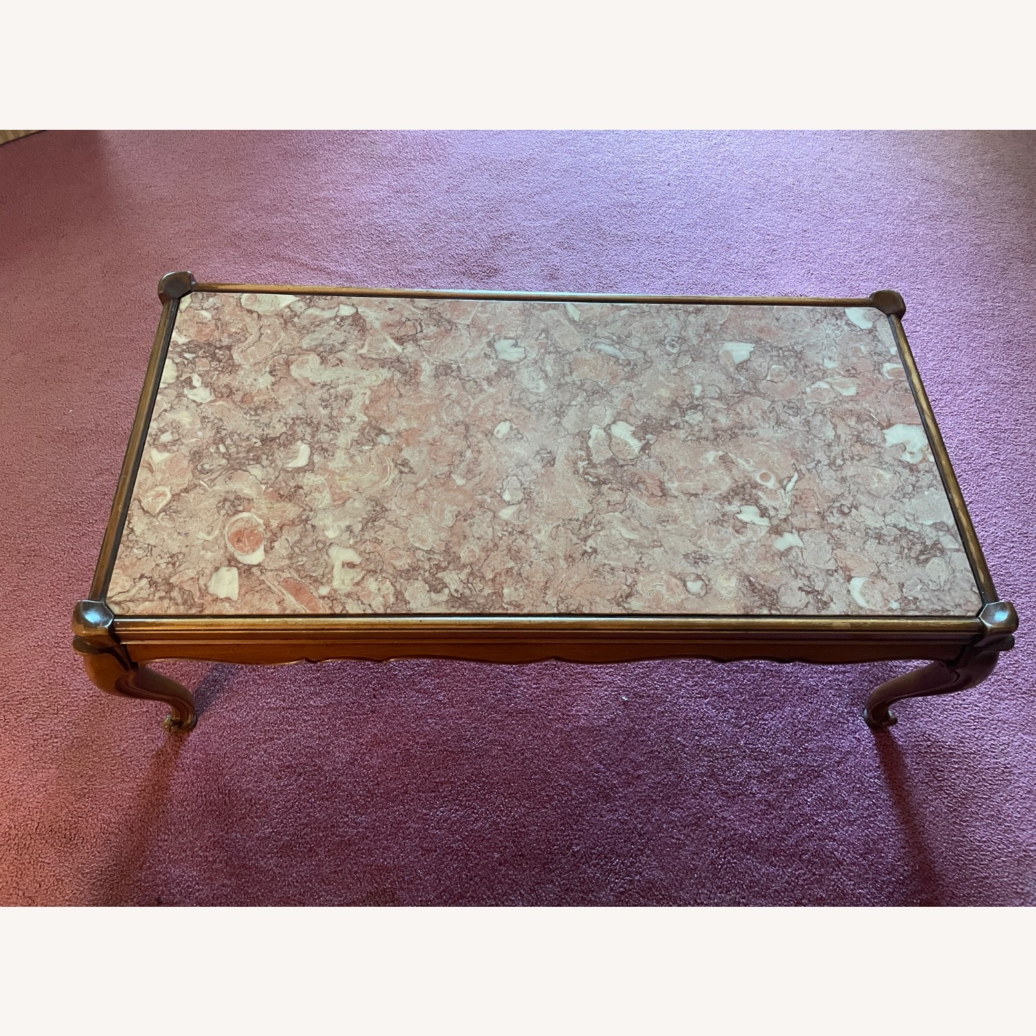 French Provincial Style Coffee Table - image-4