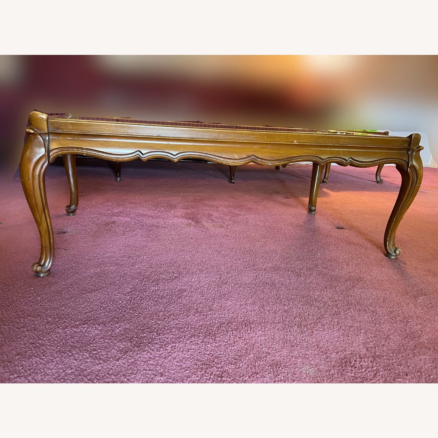 French Provincial Style Coffee Table - image-3