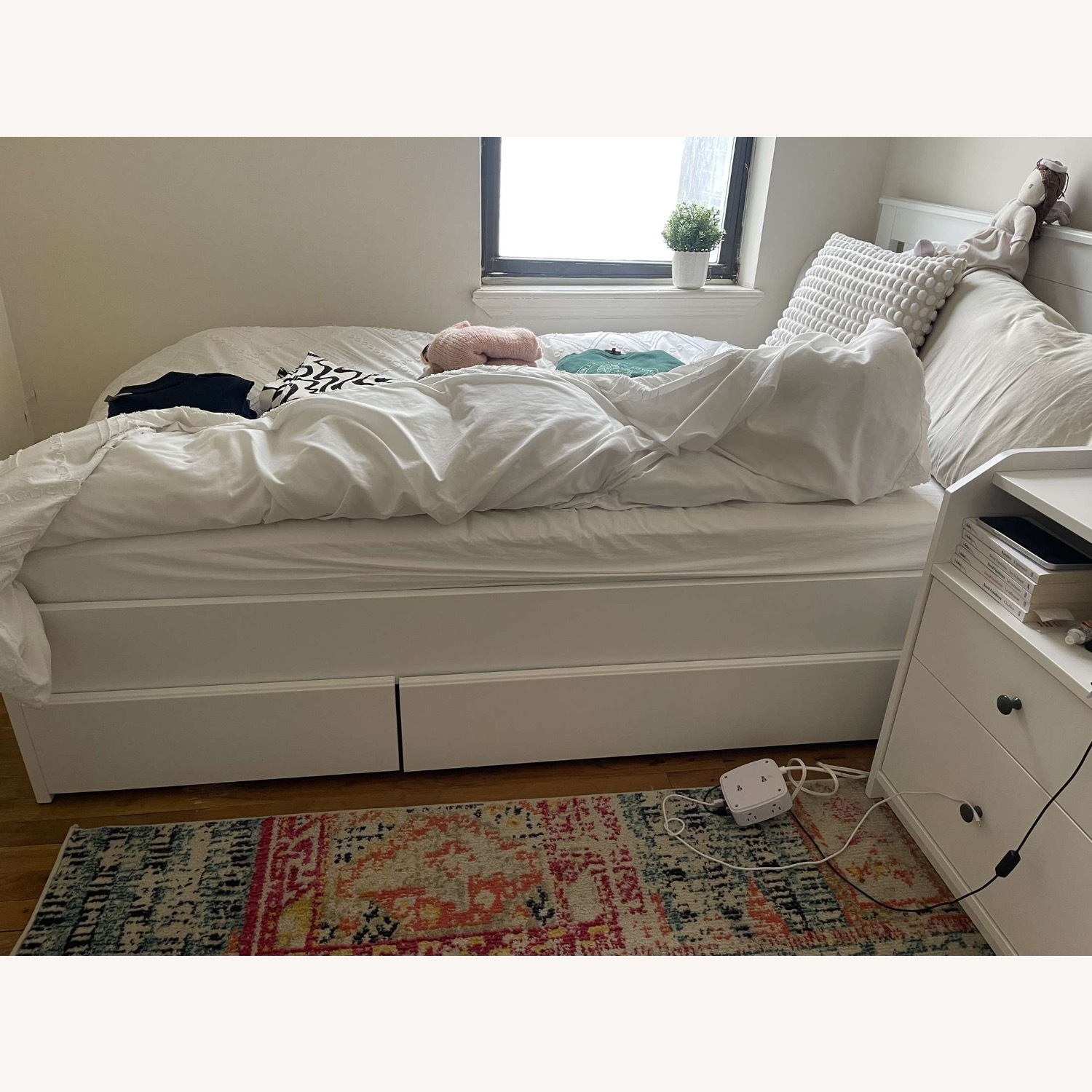 IKEA Bed Frame and Storage Twin - image-2