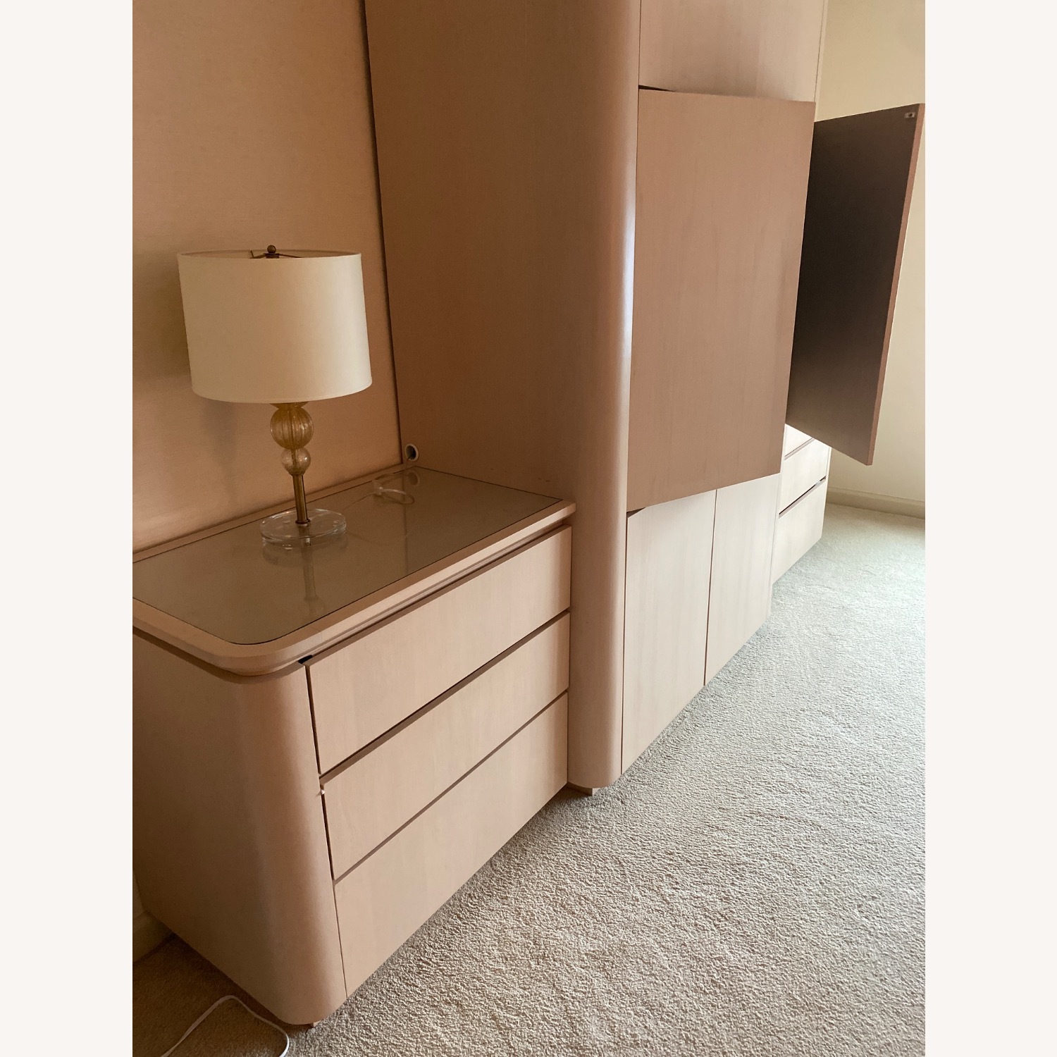 Natural Maple Wall Unit and Chests of Drawers - image-2