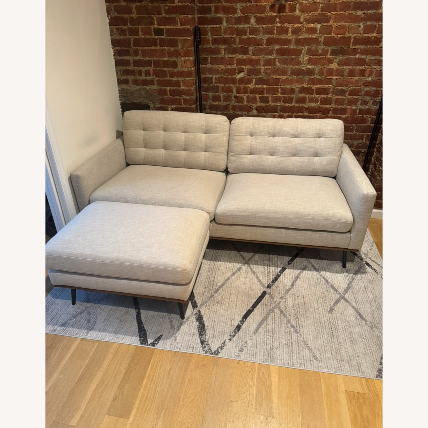 Castlery Isaac Sofa with Ottoman - image-1