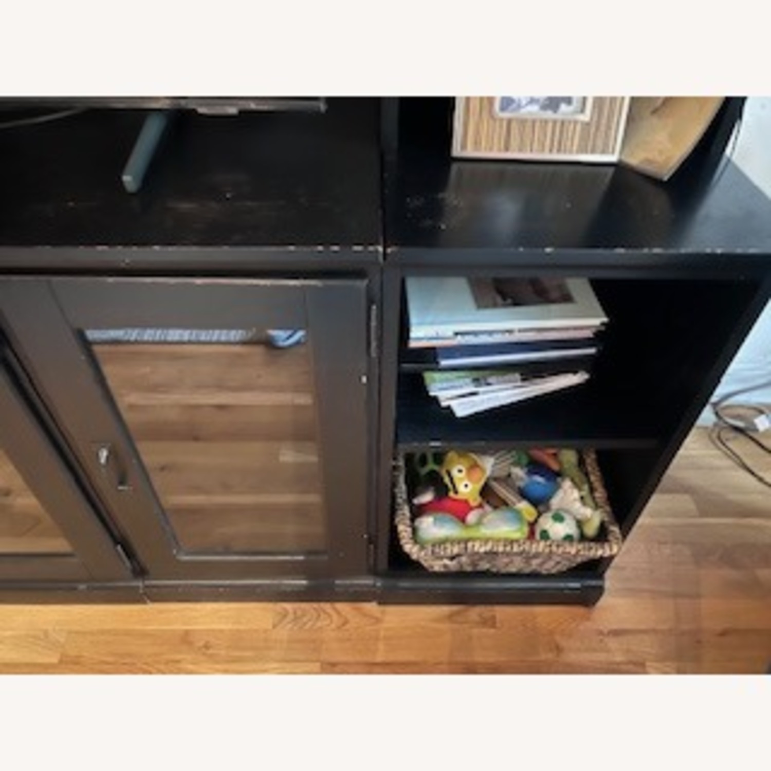 Pottery Barn Printers 7 Piece Entertainment Center - image-5