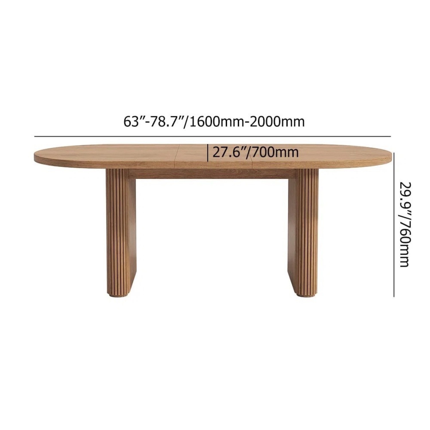 Wayfair Corrigan Studio 63"-79" Extendable Dining Table With 4 Chairs - image-4