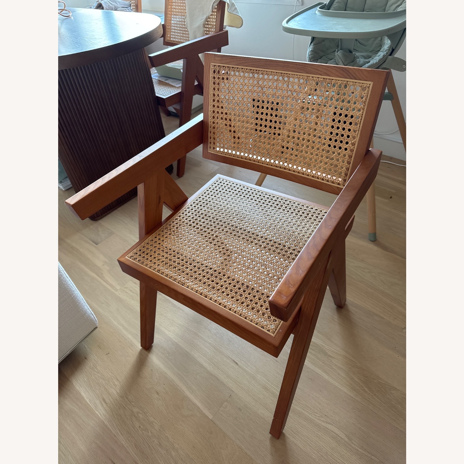 Wayfair Corrigan Studio 63"-79" Extendable Dining Table With 4 Chairs - image-3