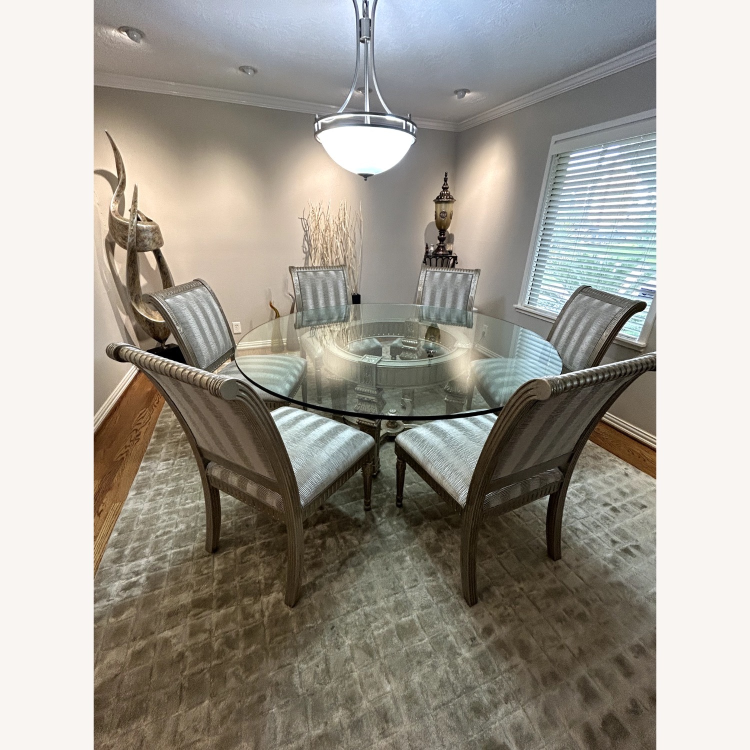 Noel Silver Pewter 6 pcs Dining Set - image-1