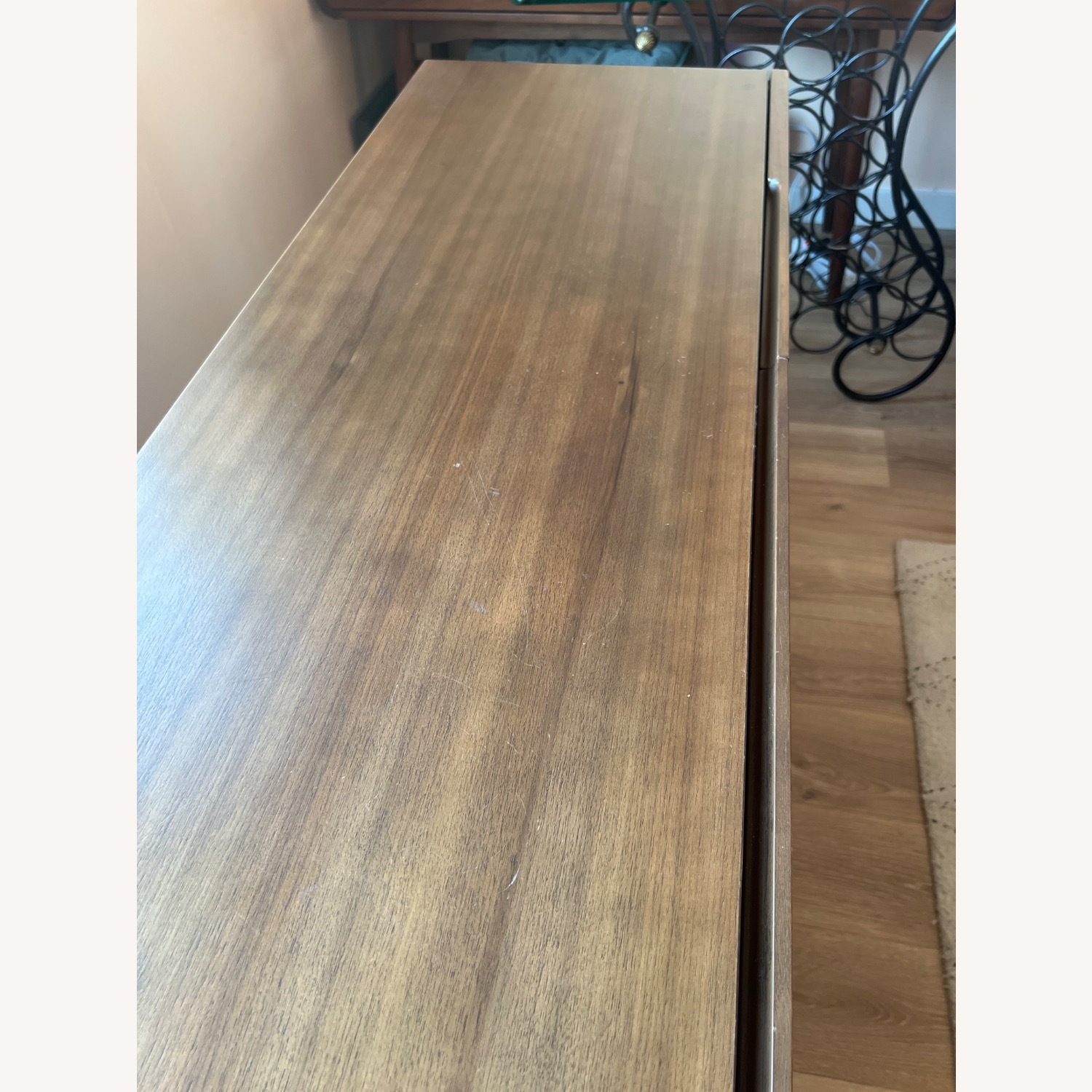 Crate & Barrel Apex 71" Walnut Credenza - image-4