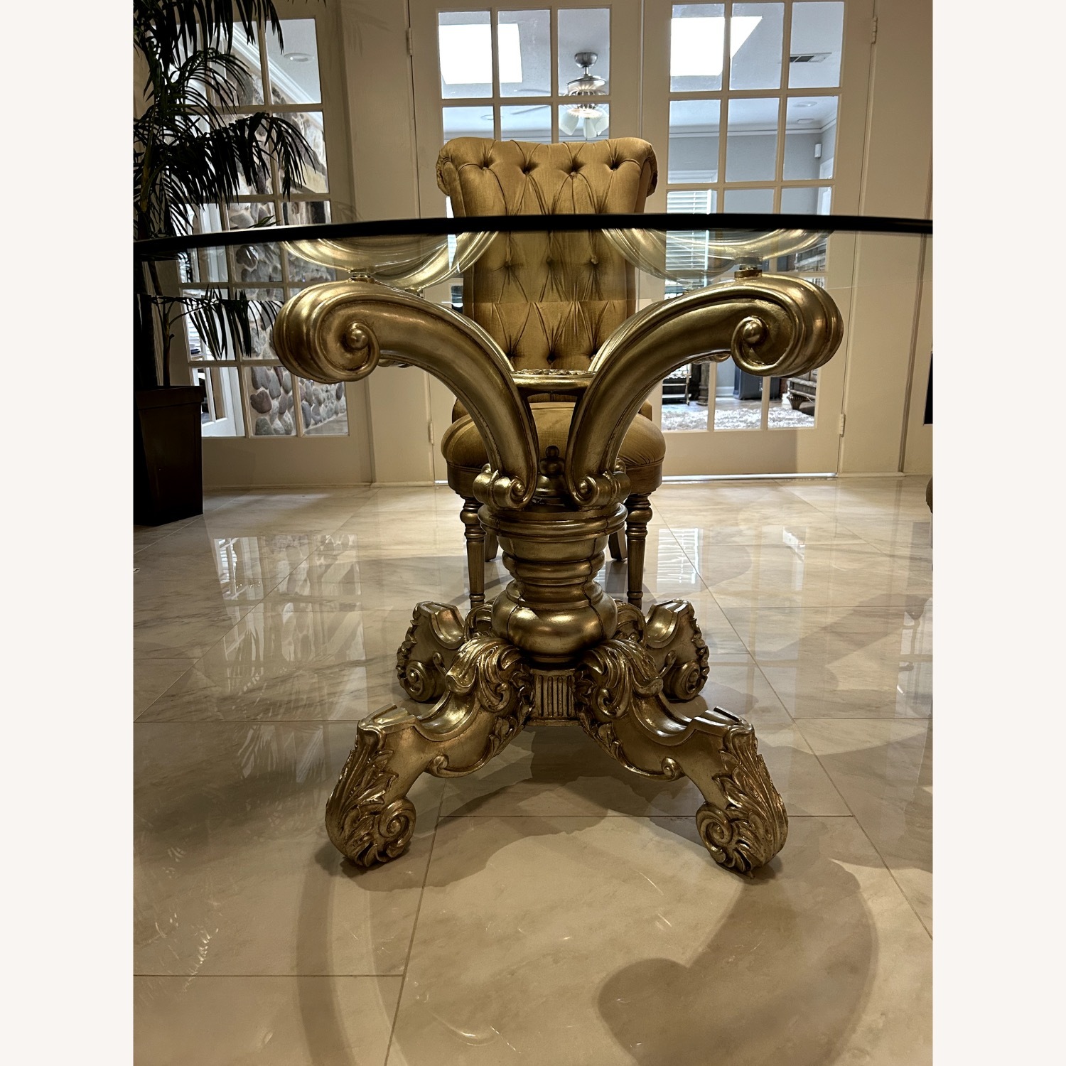 Noel 4 pcs Gold Dining Set - image-2