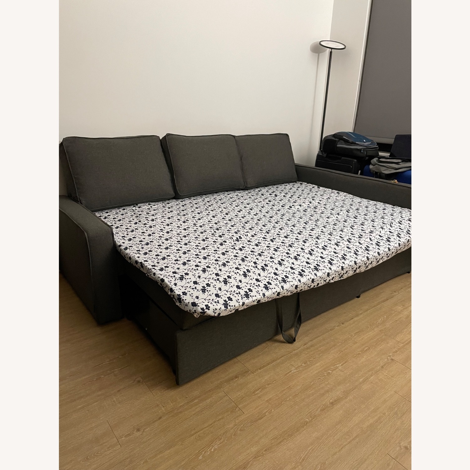 Expandable Sleeper Sofa W Storage - image-3