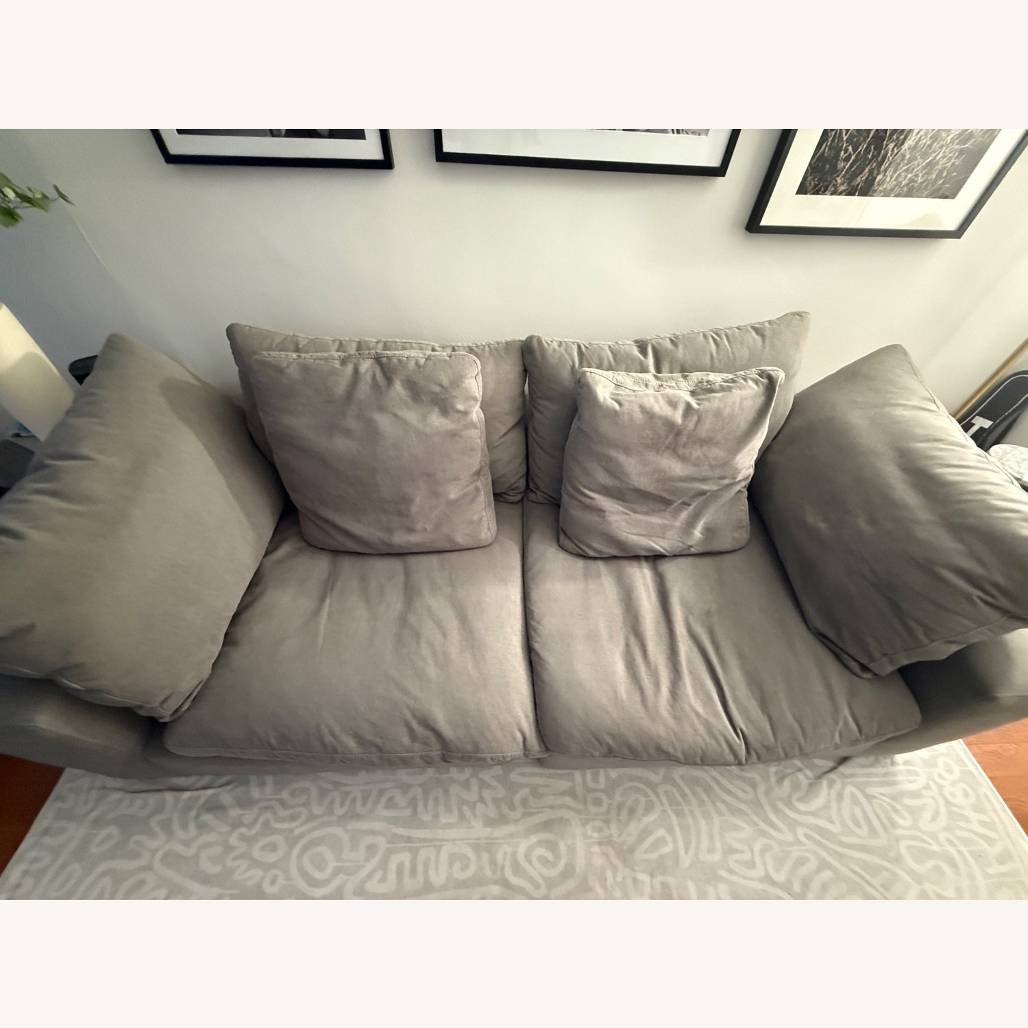 Dream Gray 88'' 2 Piece Modular Loveseat with 2 Corners - image-3